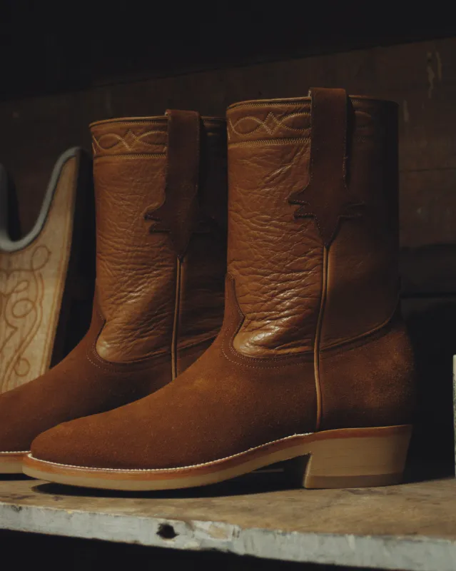 Ranchero Roper Boots - 50% PREORDER DEPOSIT made by Wythe NY