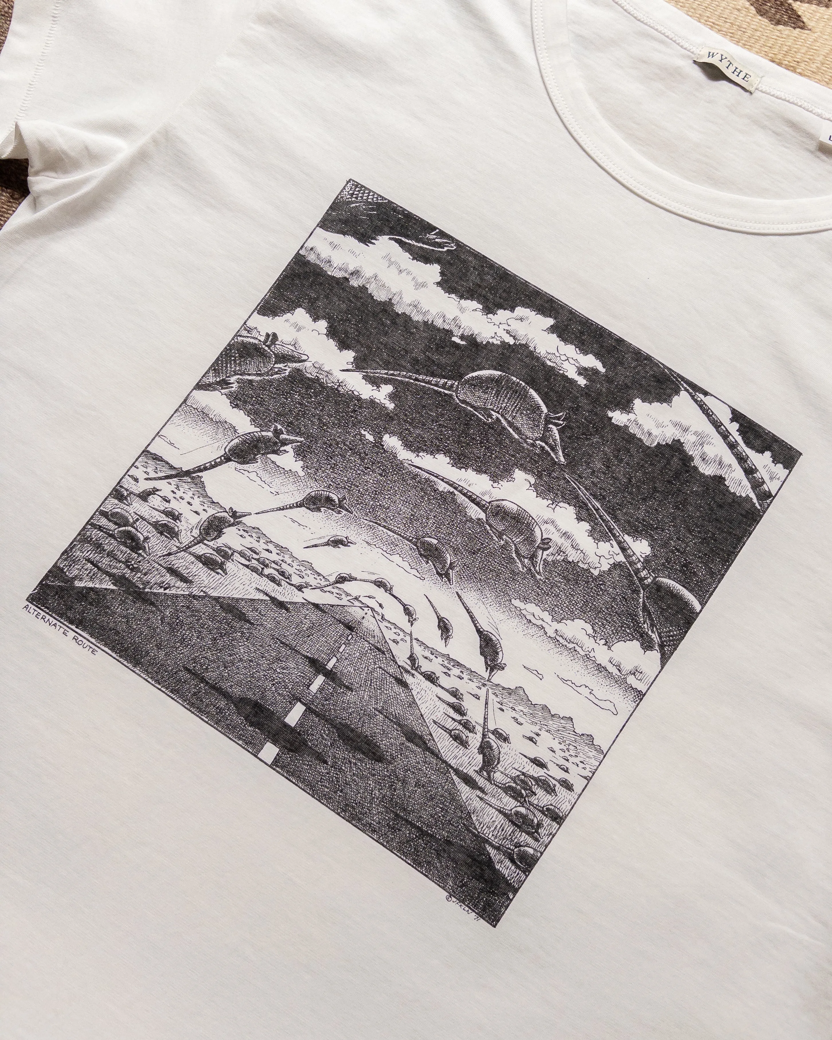 Jim Franklin Tubular T-Shirt - Alternate Route sold by Wythe NY product image thumbnail 2