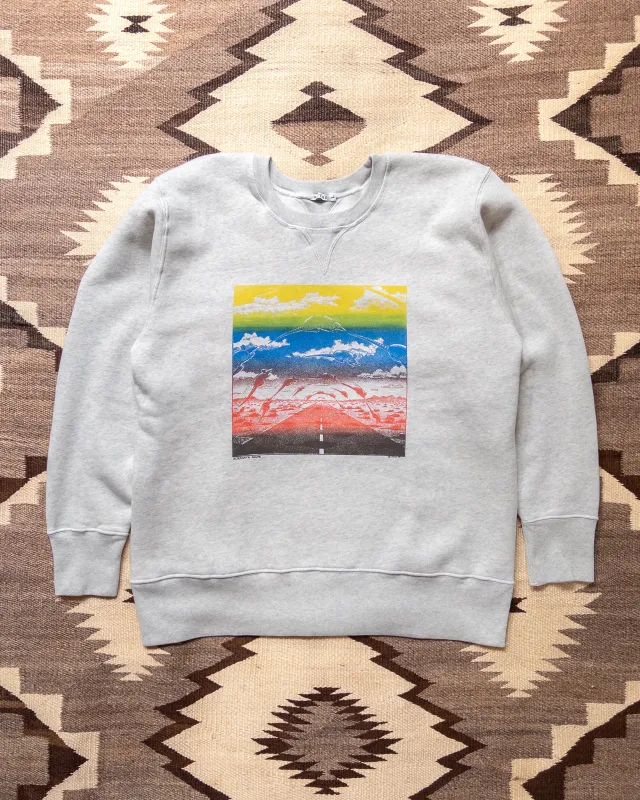 Jim Franklin Cotton Crewneck Sweatshirt - Alternate Route Color made by Wythe NY