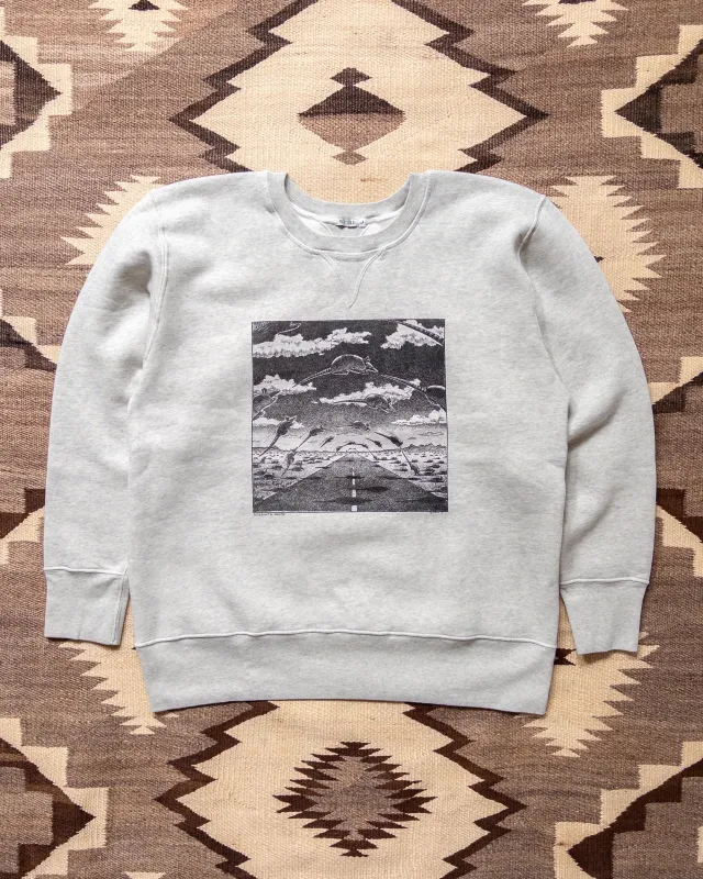 Jim Franklin Cotton Crewneck Sweatshirt - Alternate Route made by Wythe NY