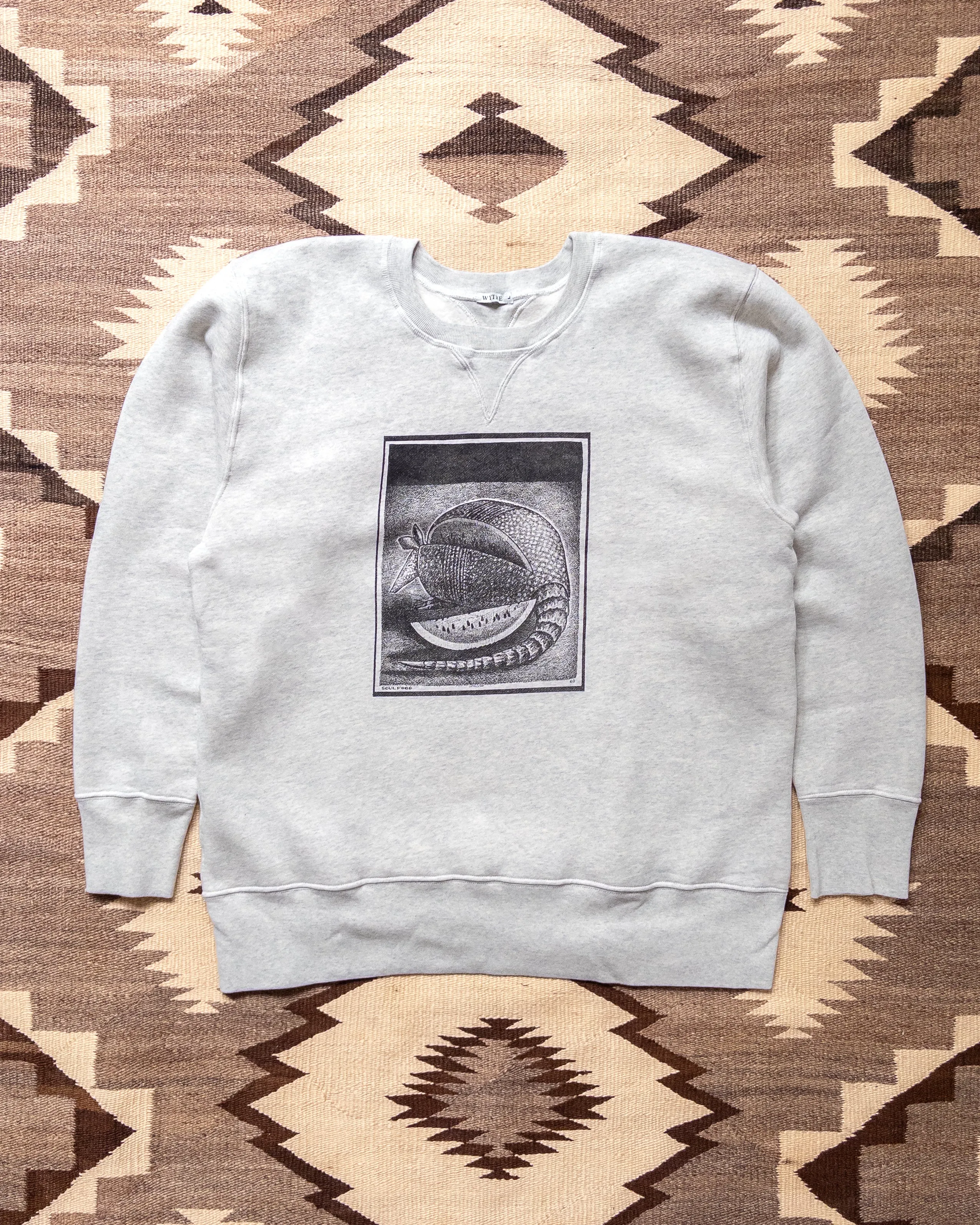 Jim Franklin Cotton Crewneck Sweatshirt - Soul Food sold by Wythe NY