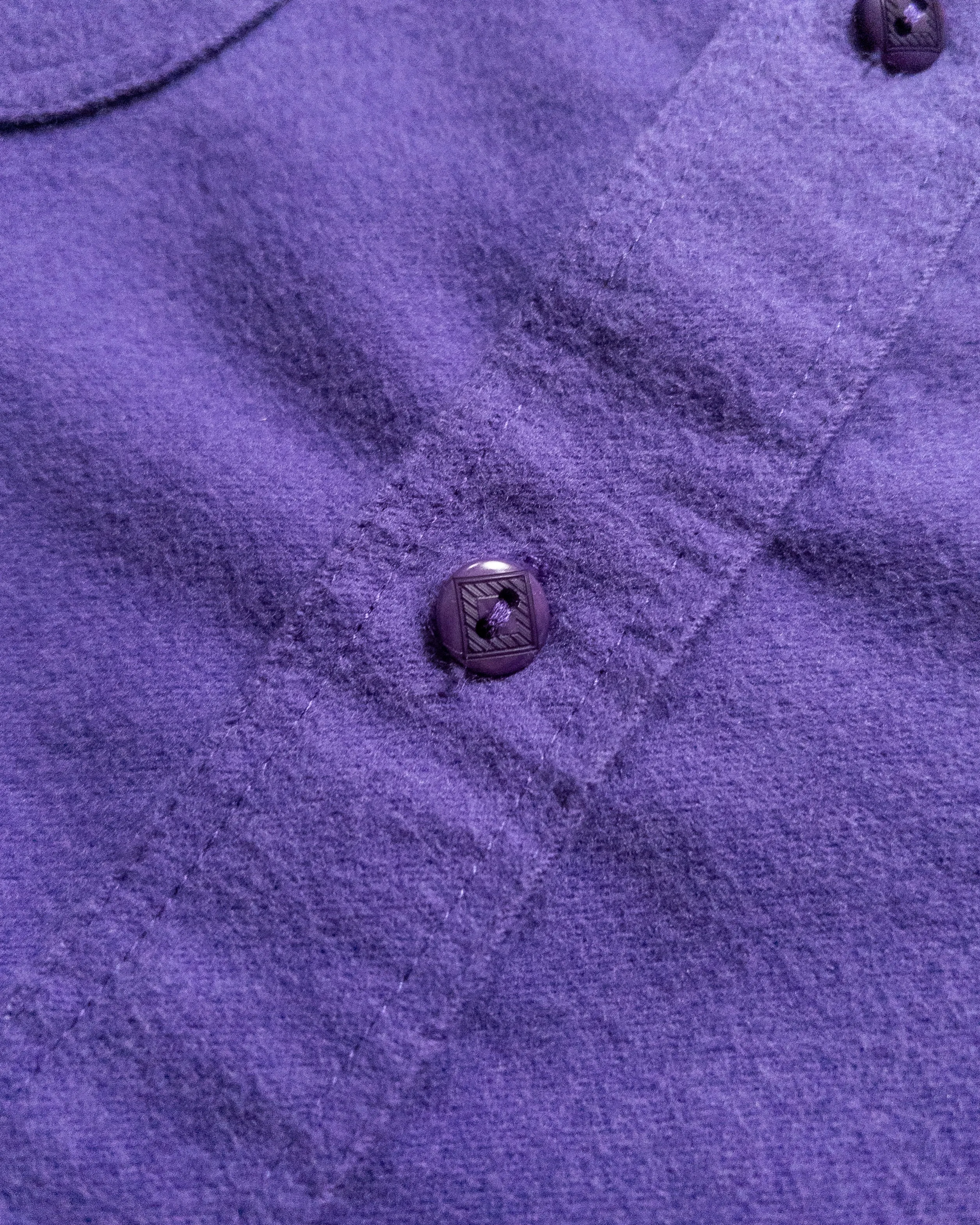 Moleskin Officer's Shirt - Purple sold by Wythe NY product image thumbnail 3