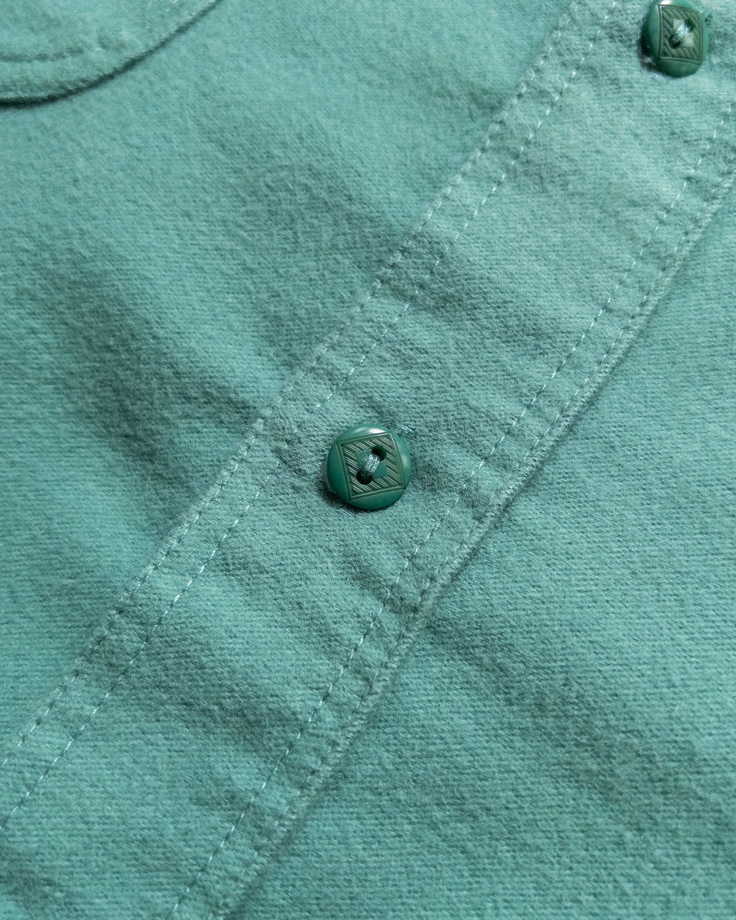 Moleskin Officer's Shirt - Century Green sold by Wythe NY product image thumbnail 3