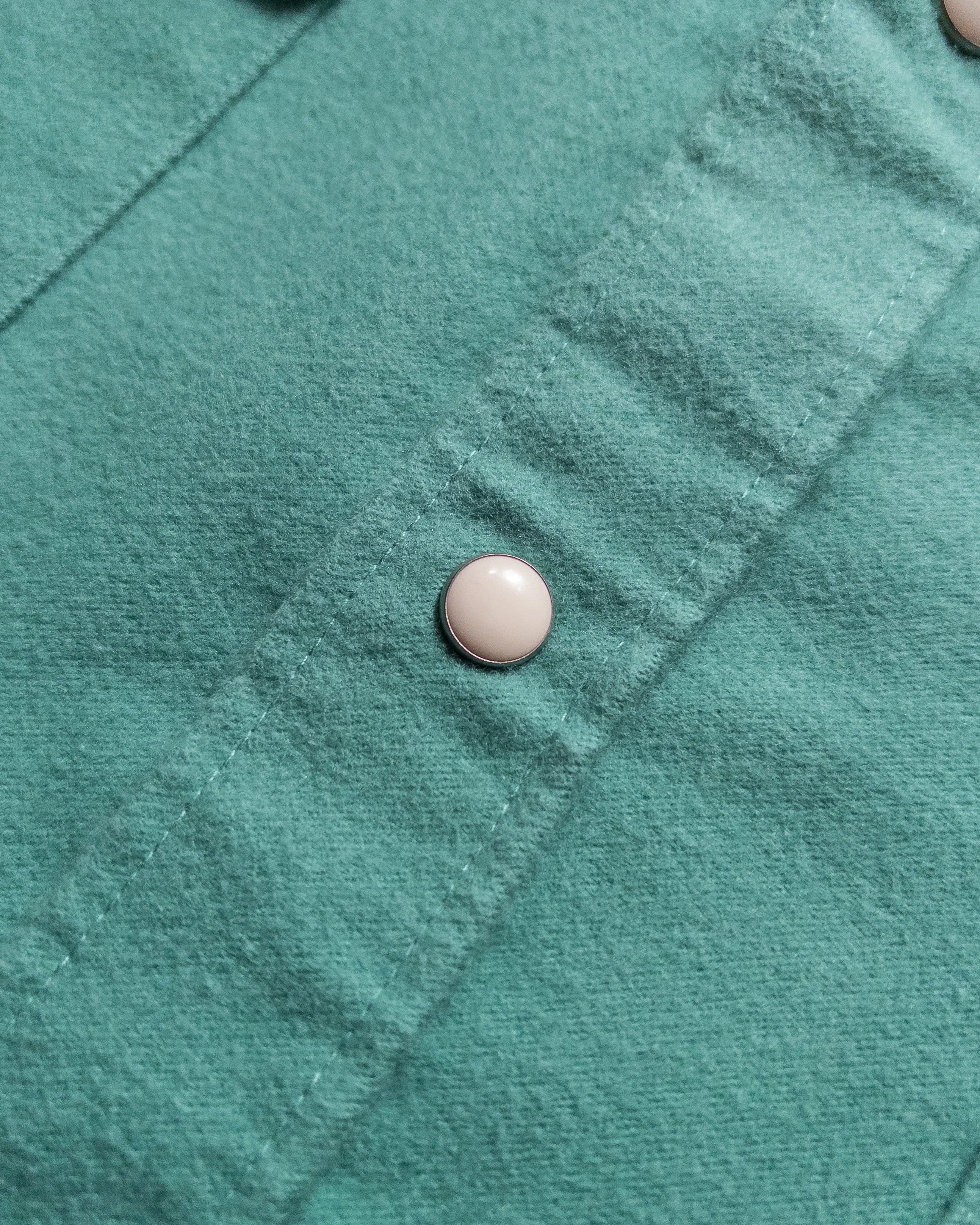 Moleskin Pearlsnap Shirt - Century Green sold by Wythe NY product image thumbnail 3