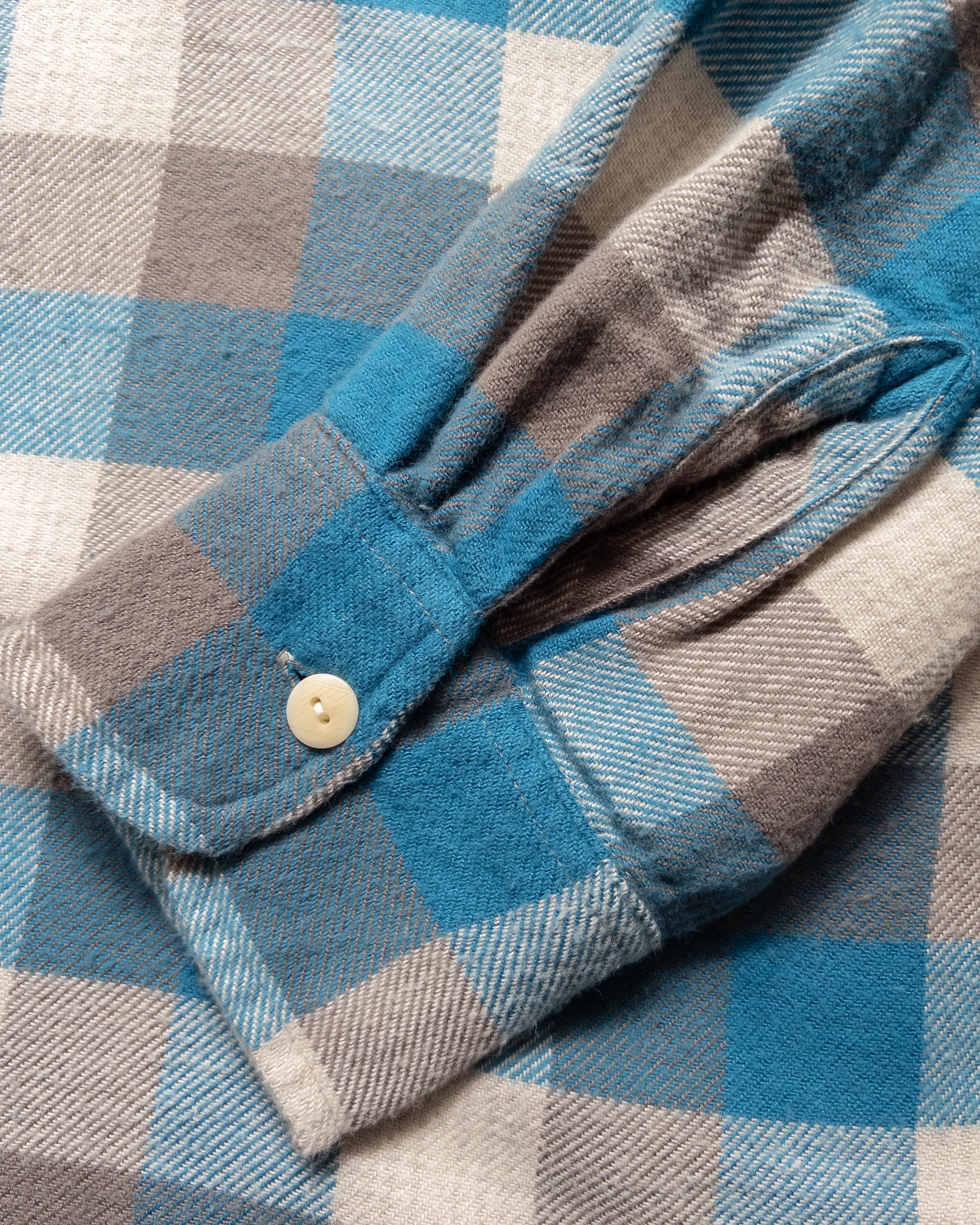 Washed Flannel Workshirt - Glacier Plaid sold by Wythe NY product image thumbnail 4
