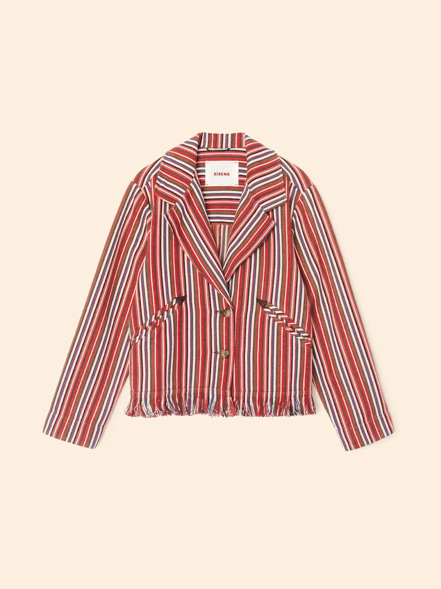 Onyx Stripe Garett Jacket sold by XiRENA product image thumbnail 5