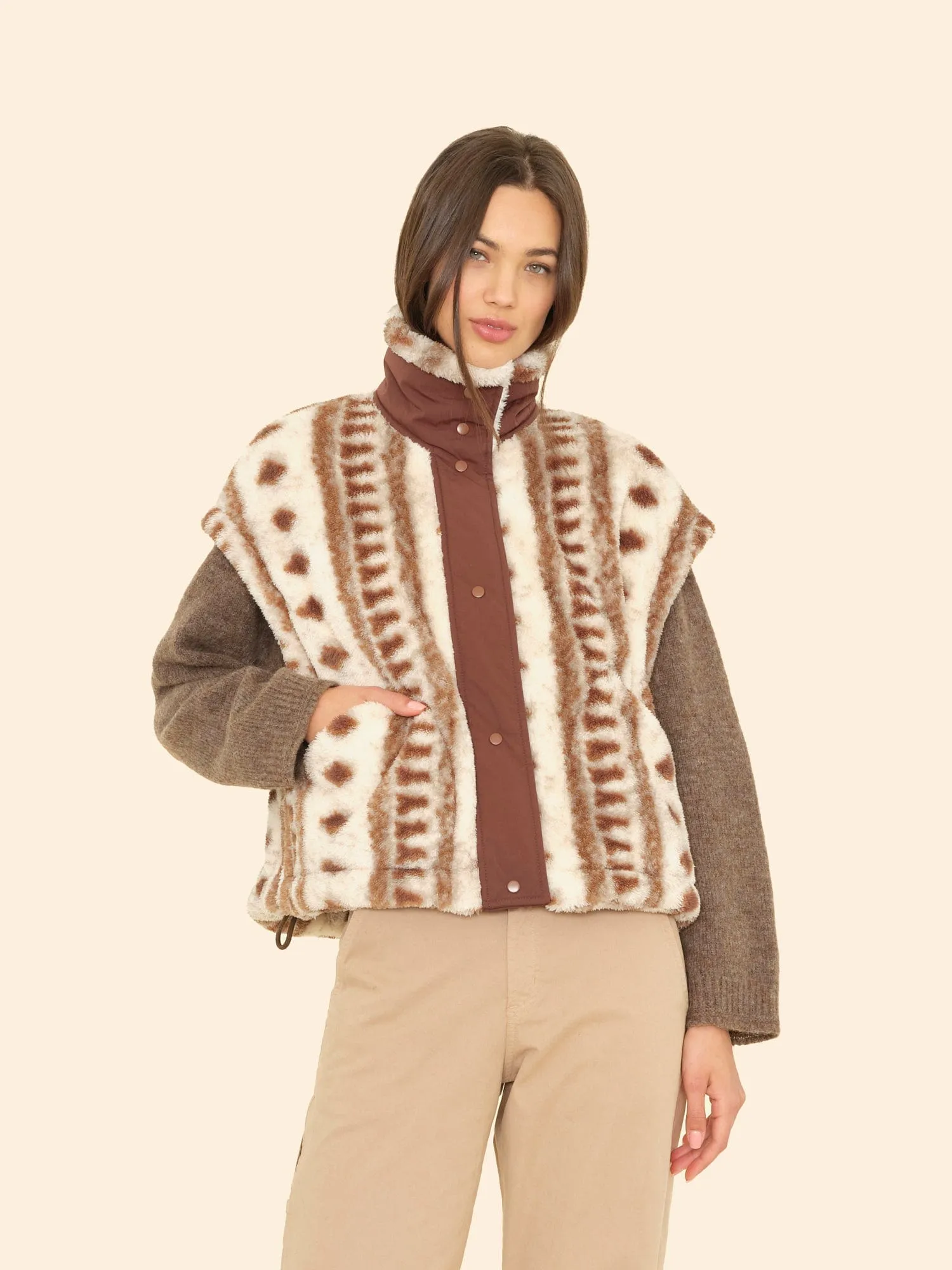 Diamond Tribe Ravena Vest sold by XiRENA