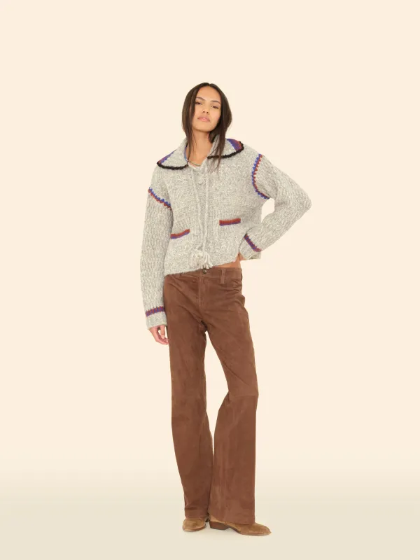 Marron Elise Pant sold by XiRENA