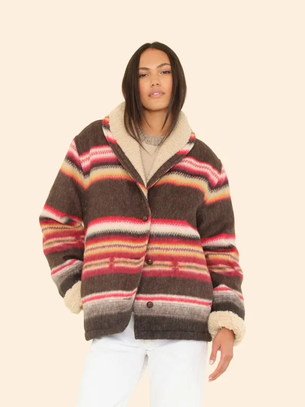 Cabine Stripe Lillie Jacket sold by XiRENA