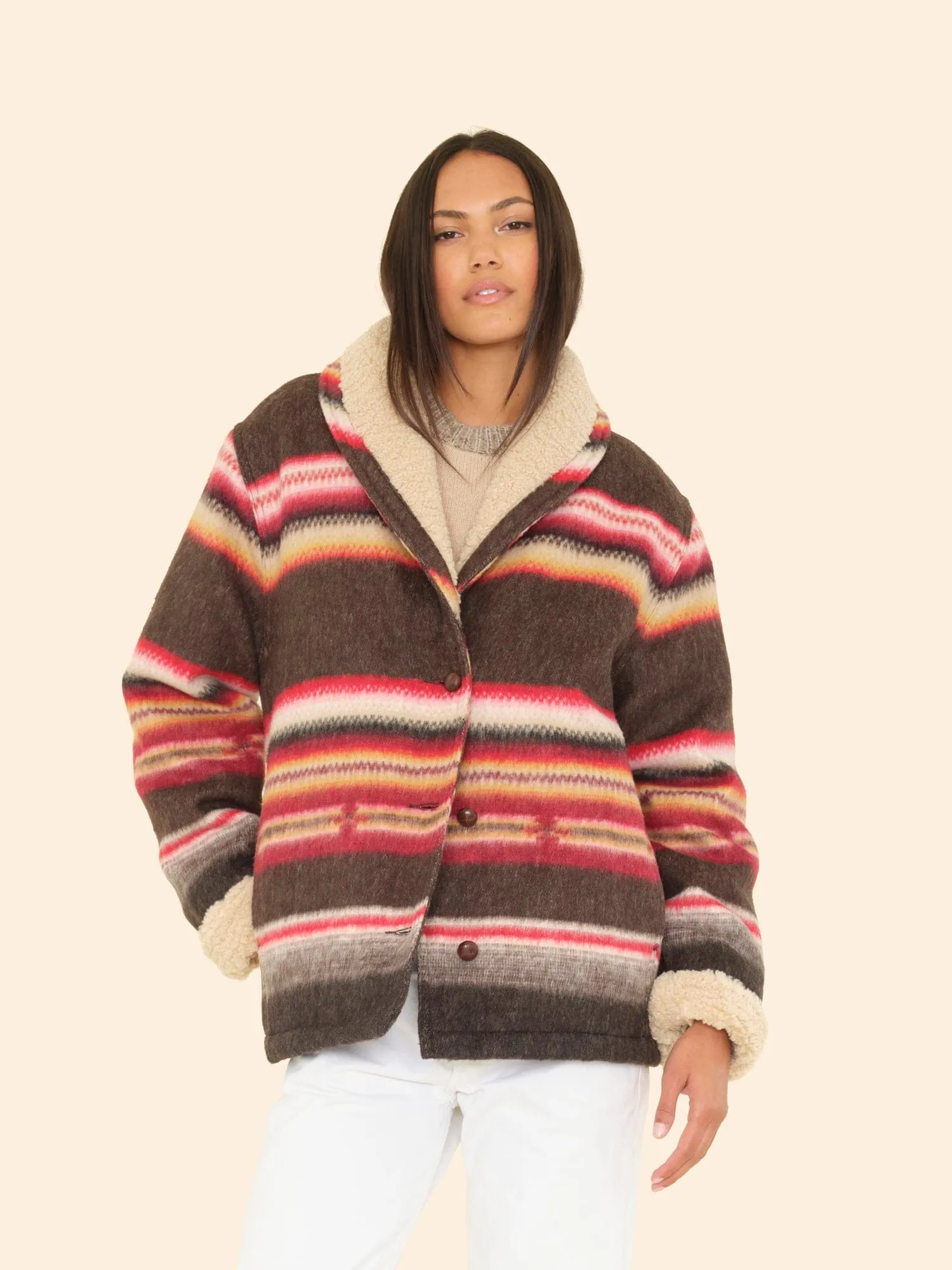 Cabine Stripe Lillie Jacket sold by XiRENA