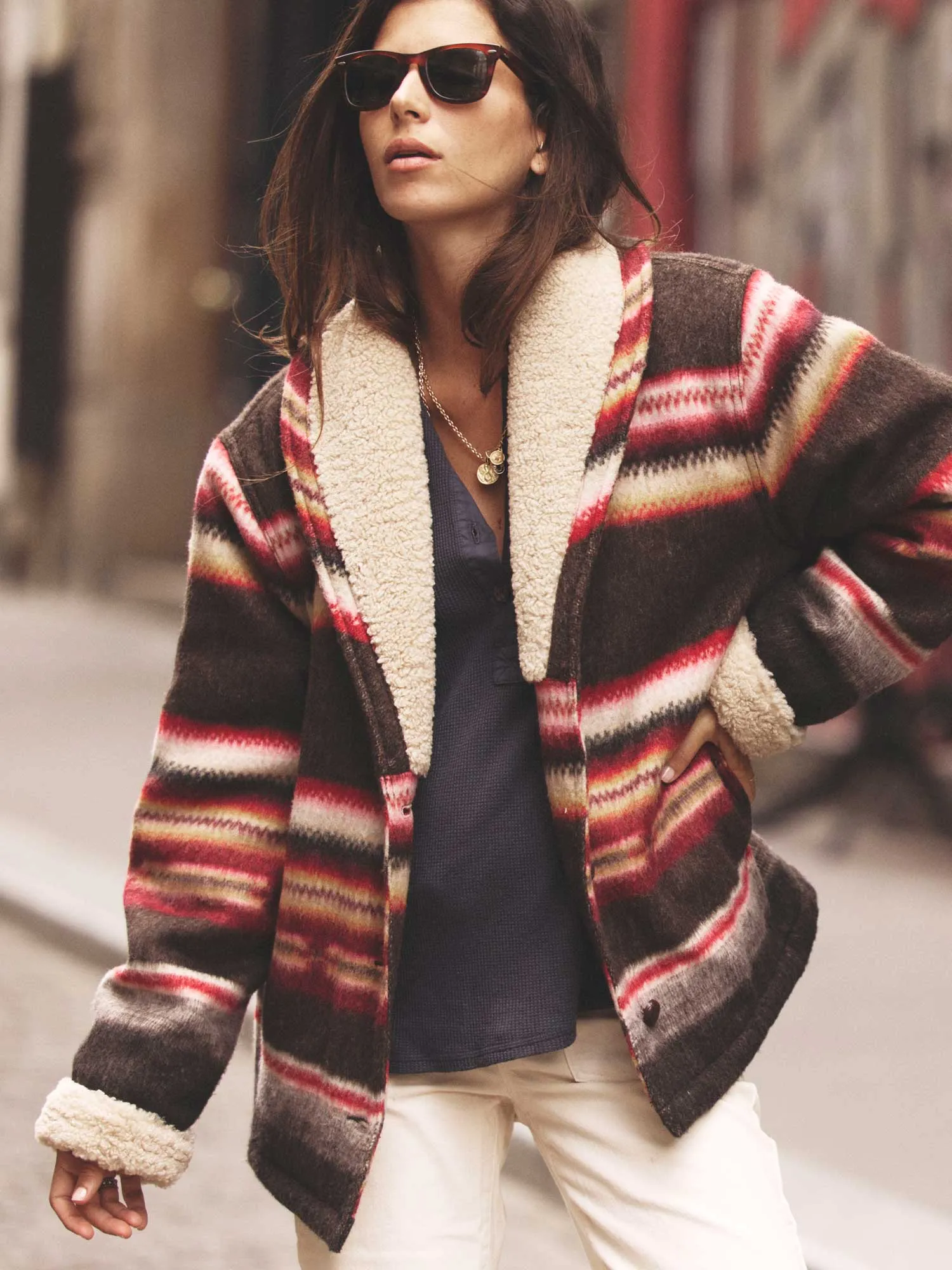 Cabine Stripe Lillie Jacket sold by XiRENA product image thumbnail 2