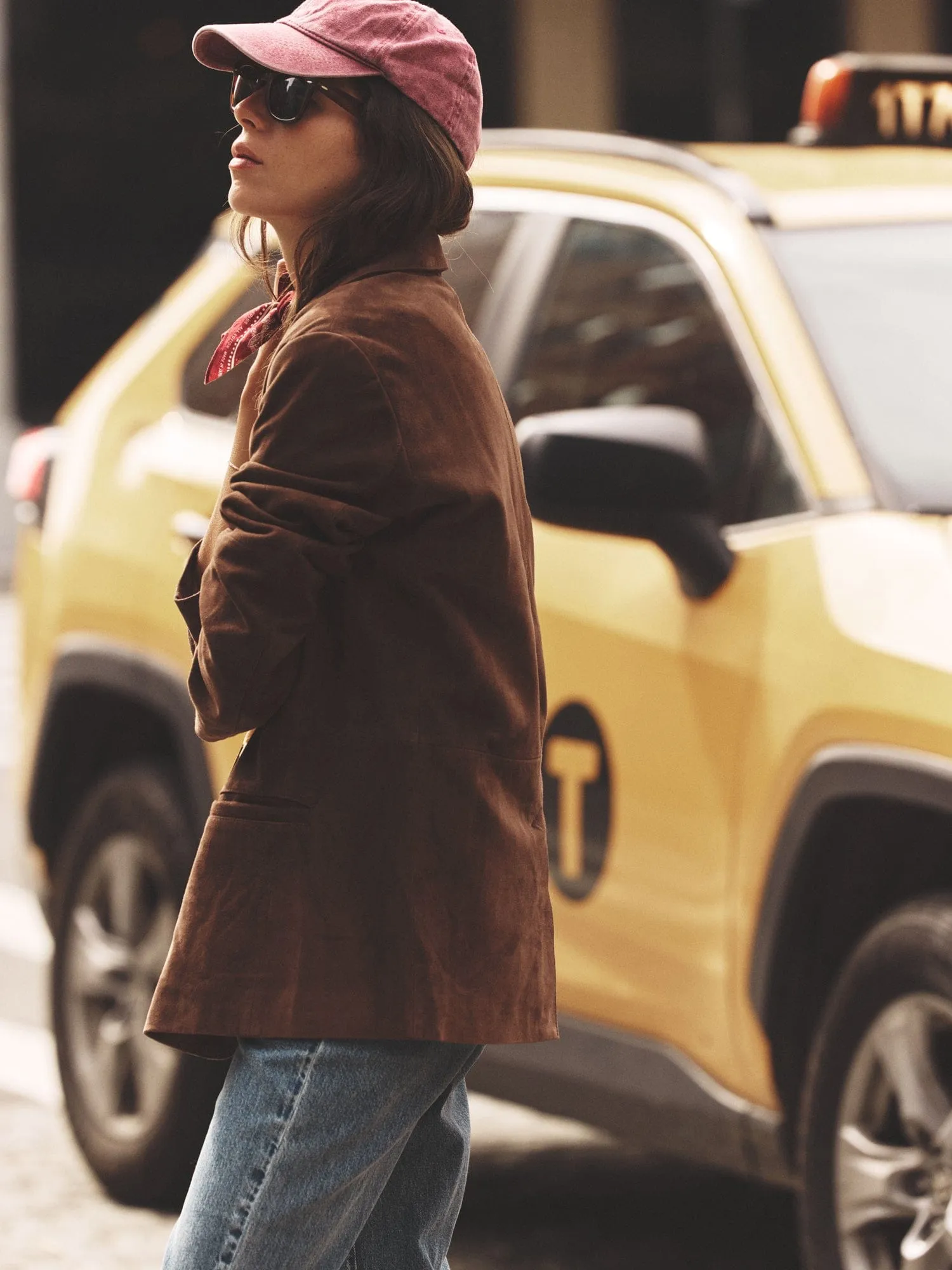 Marron Elodie Blazer sold by XiRENA product image thumbnail 3