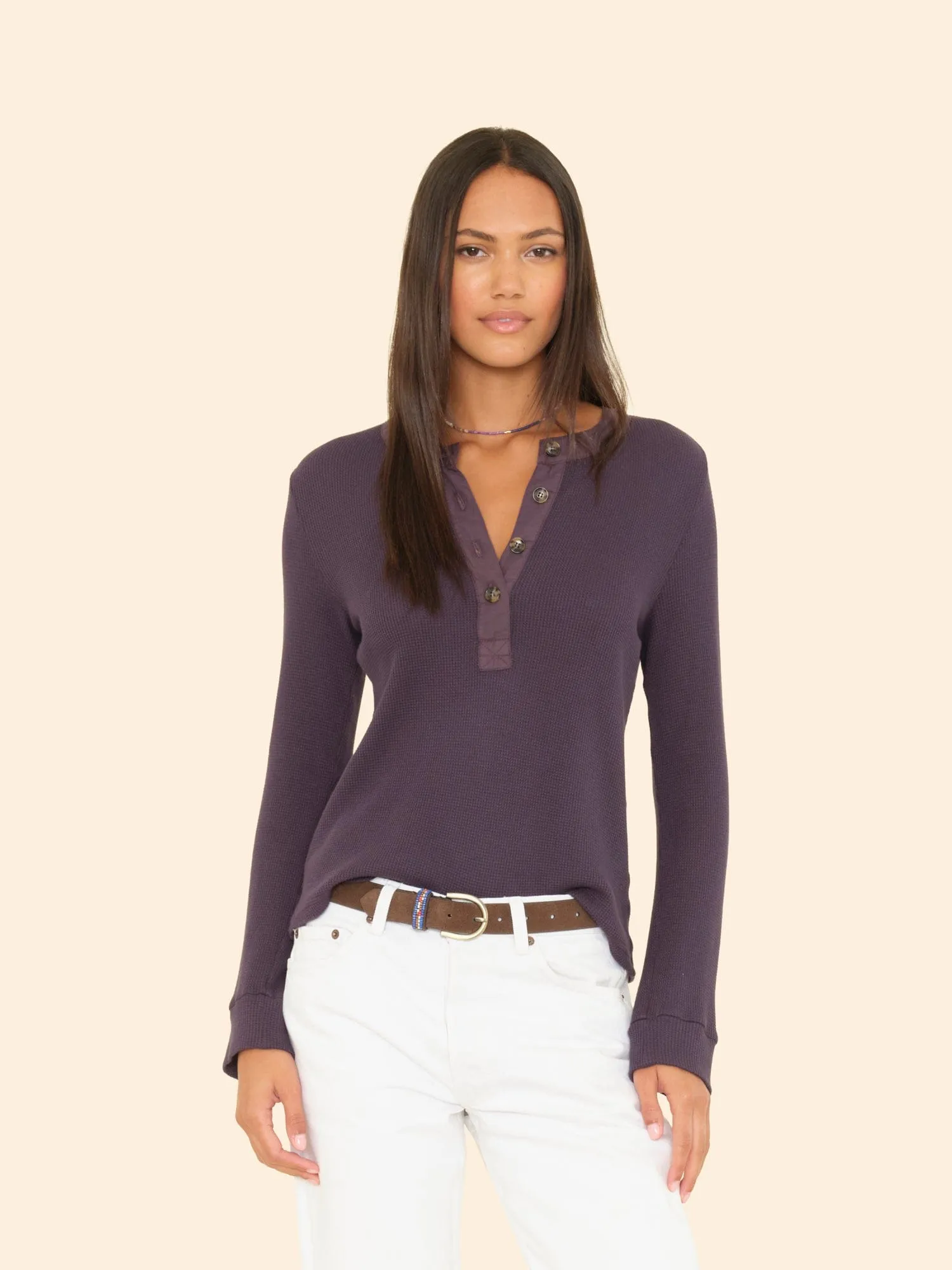 Grey Smoke Lucas Top sold by XiRENA