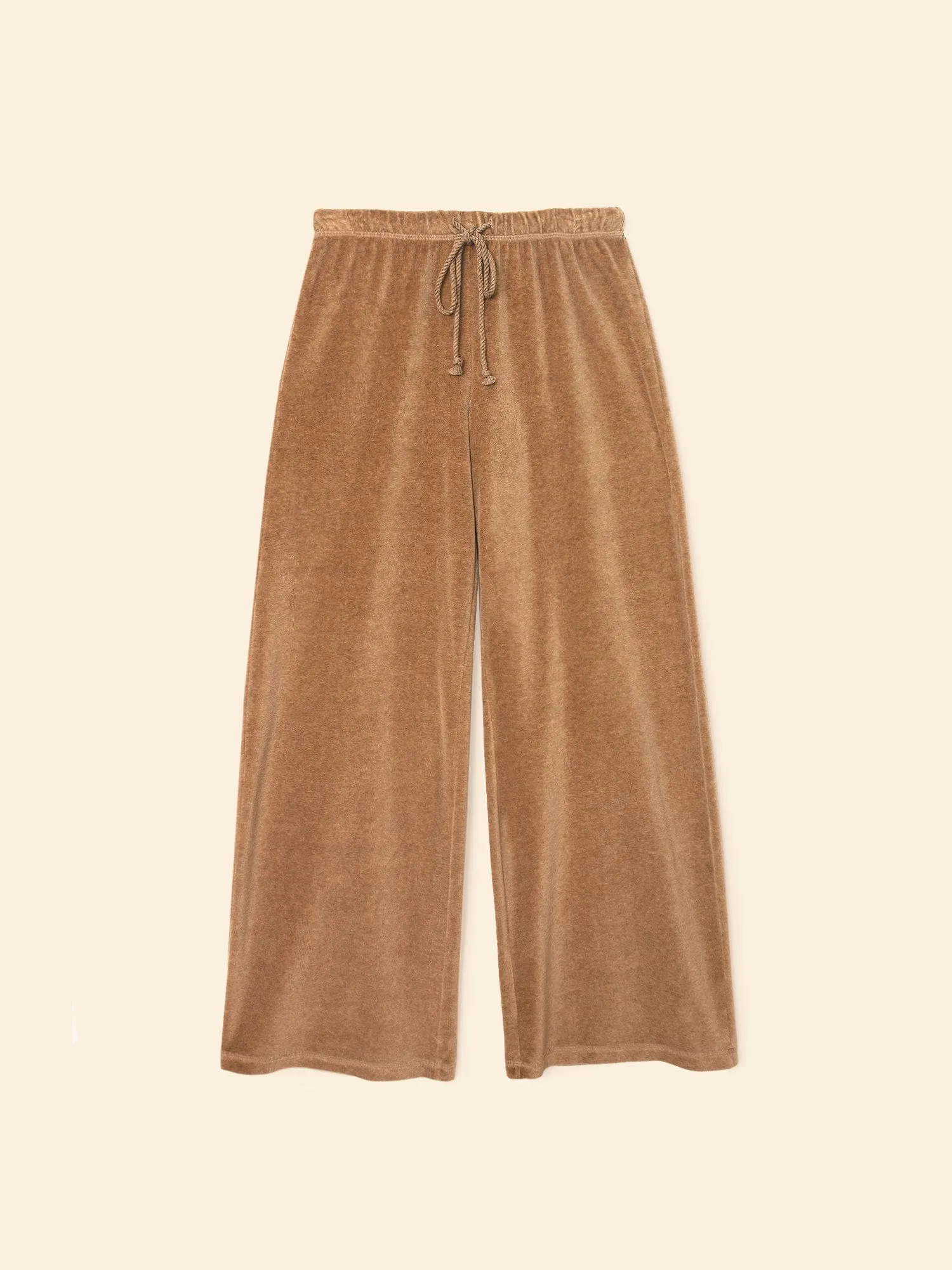 Heather Camel Manon Velour Pant sold by XiRENA product image thumbnail 4