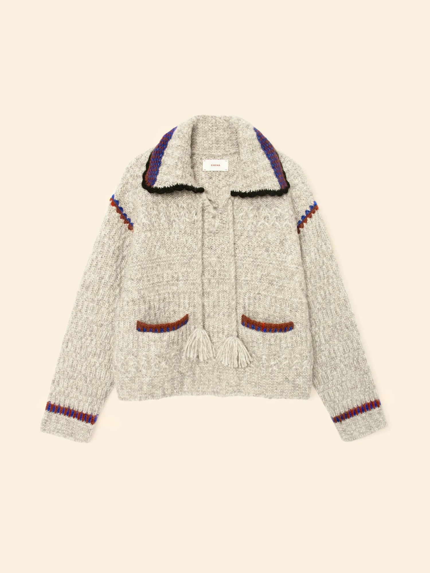 Gris Beatrice Sweater sold by XiRENA