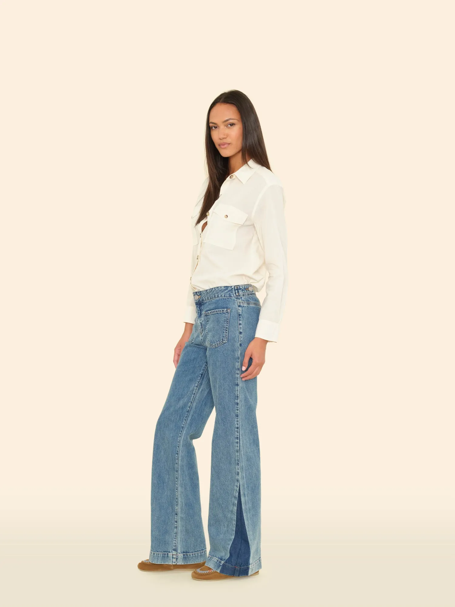Setine Bleu Ines Denim Pant sold by XiRENA product image thumbnail 3