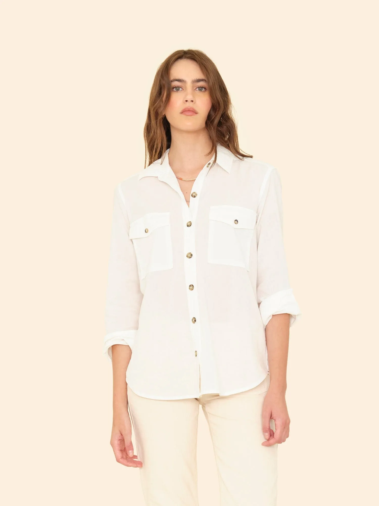 Oysterette Caroline Shirt sold by XiRENA product image thumbnail 2