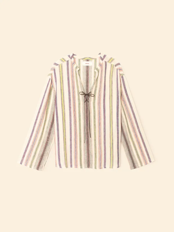 Tropez Stripe Anais Top sold by XiRENA