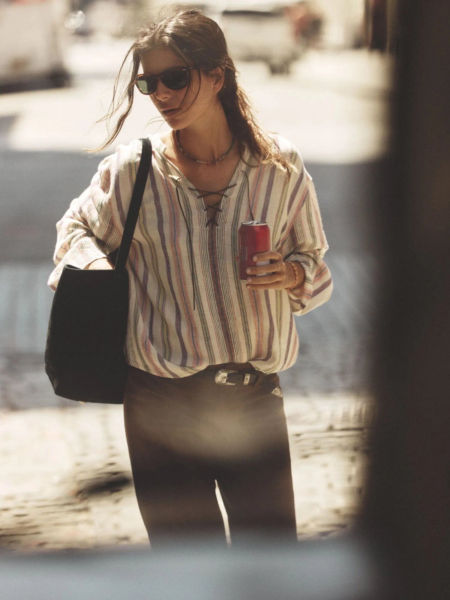 Tropez Stripe Anais Top sold by XiRENA product image thumbnail 2