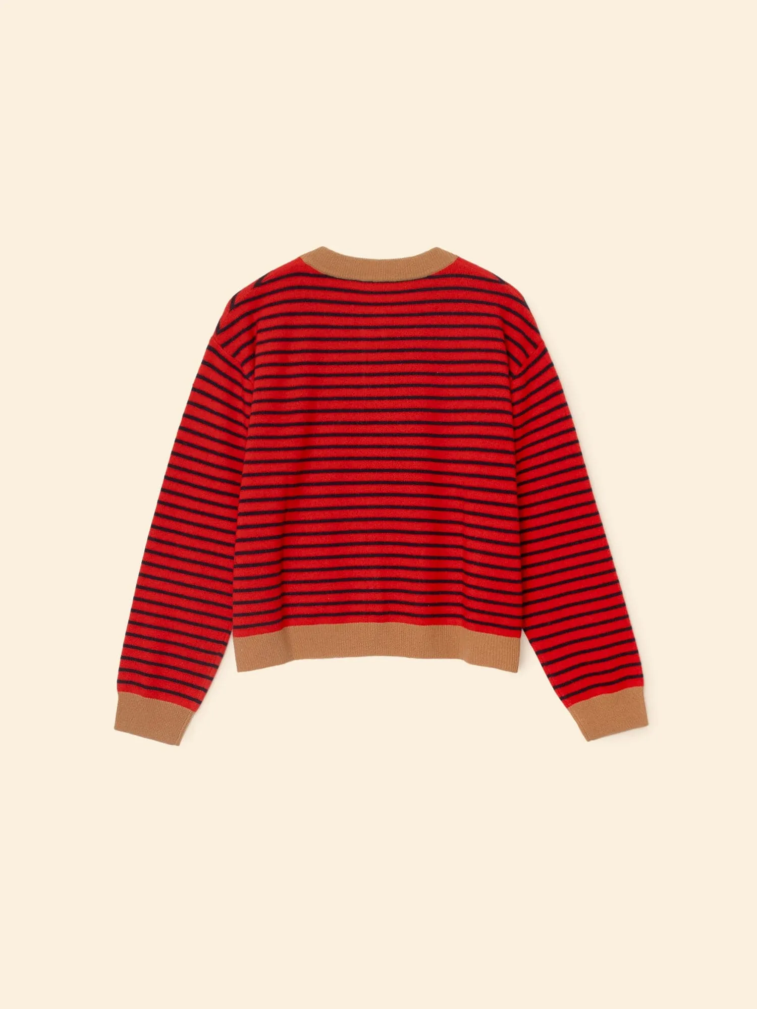 Red Stripe Lillian Cardigan sold by XiRENA product image thumbnail 4
