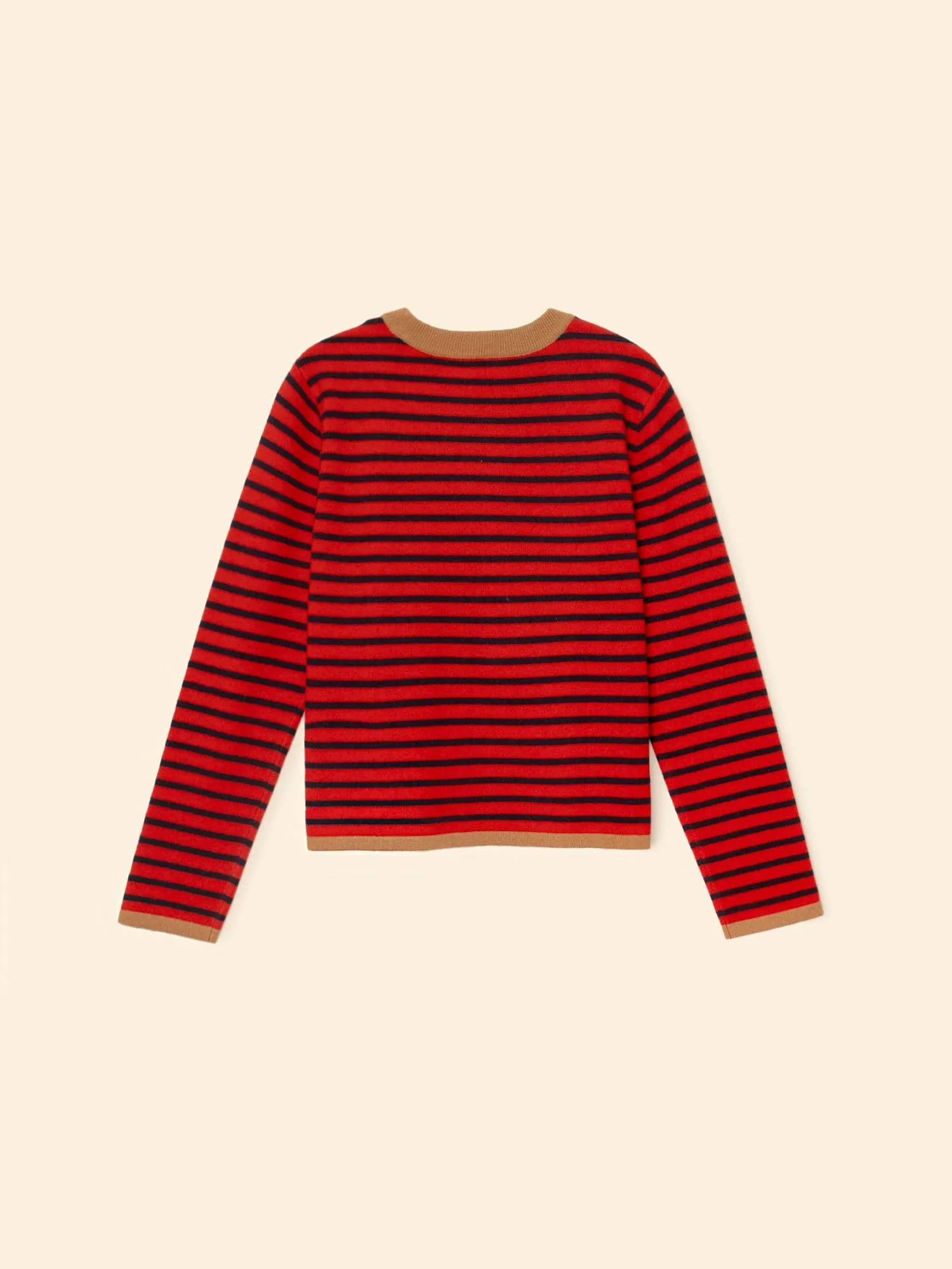 Red Stripe Maxwell Sweater sold by XiRENA product image thumbnail 4