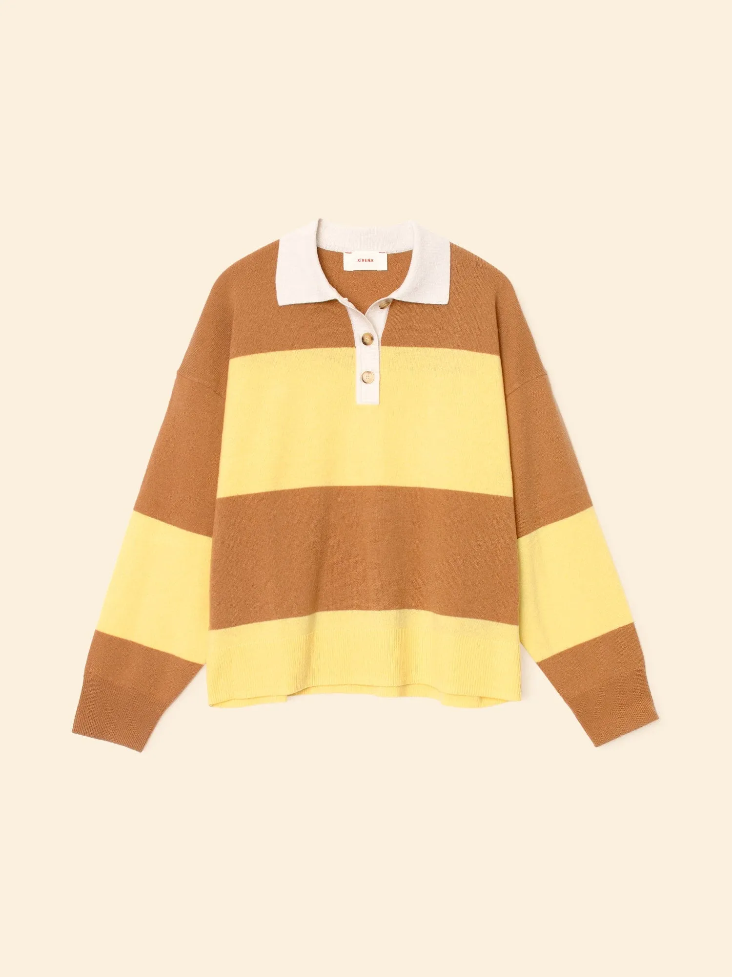 Camel Stripe Braxton Sweater sold by XiRENA product image thumbnail 4