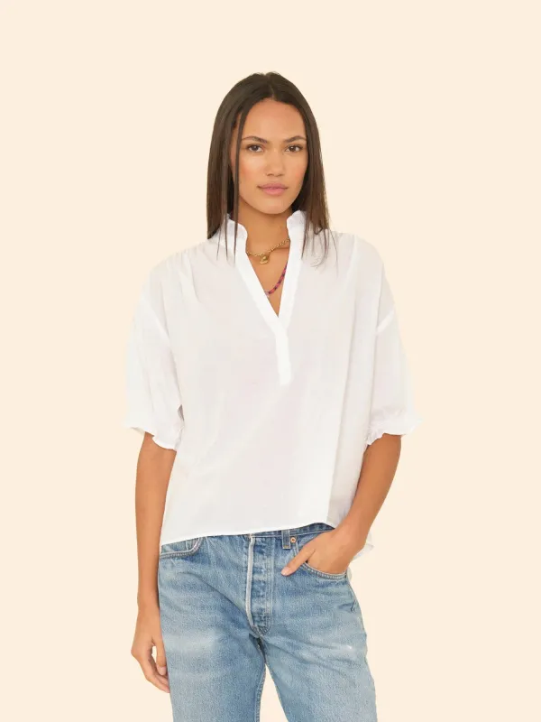 White Cam Top sold by XiRENA