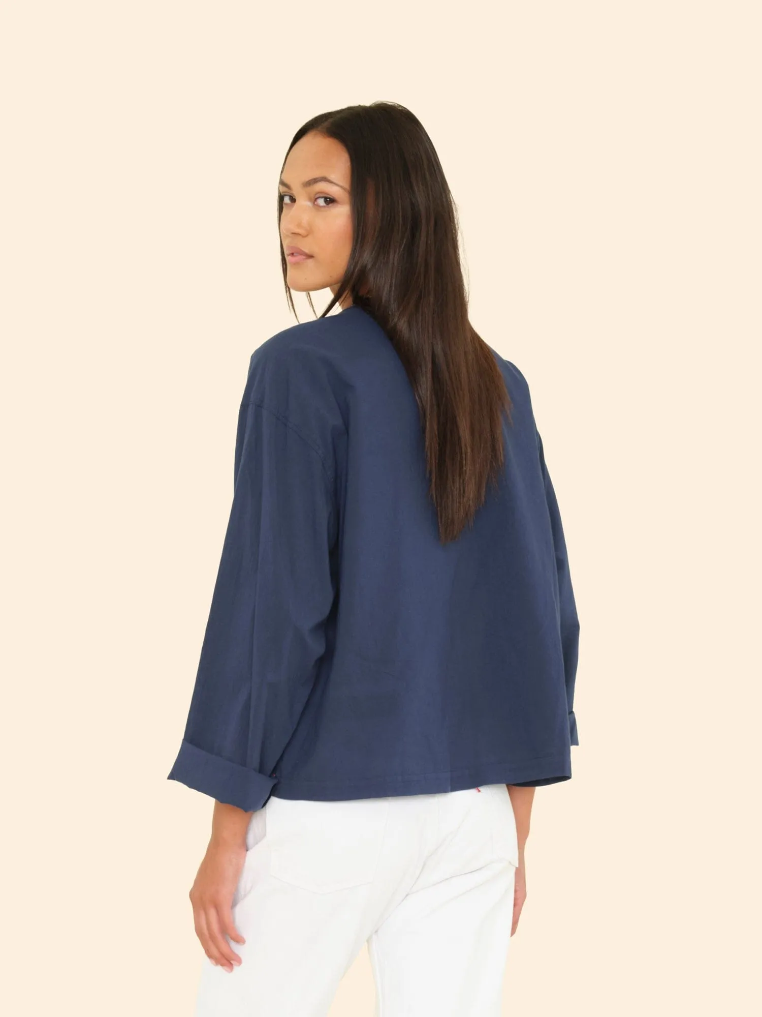 Navy Jordana Top sold by XiRENA product image thumbnail 3