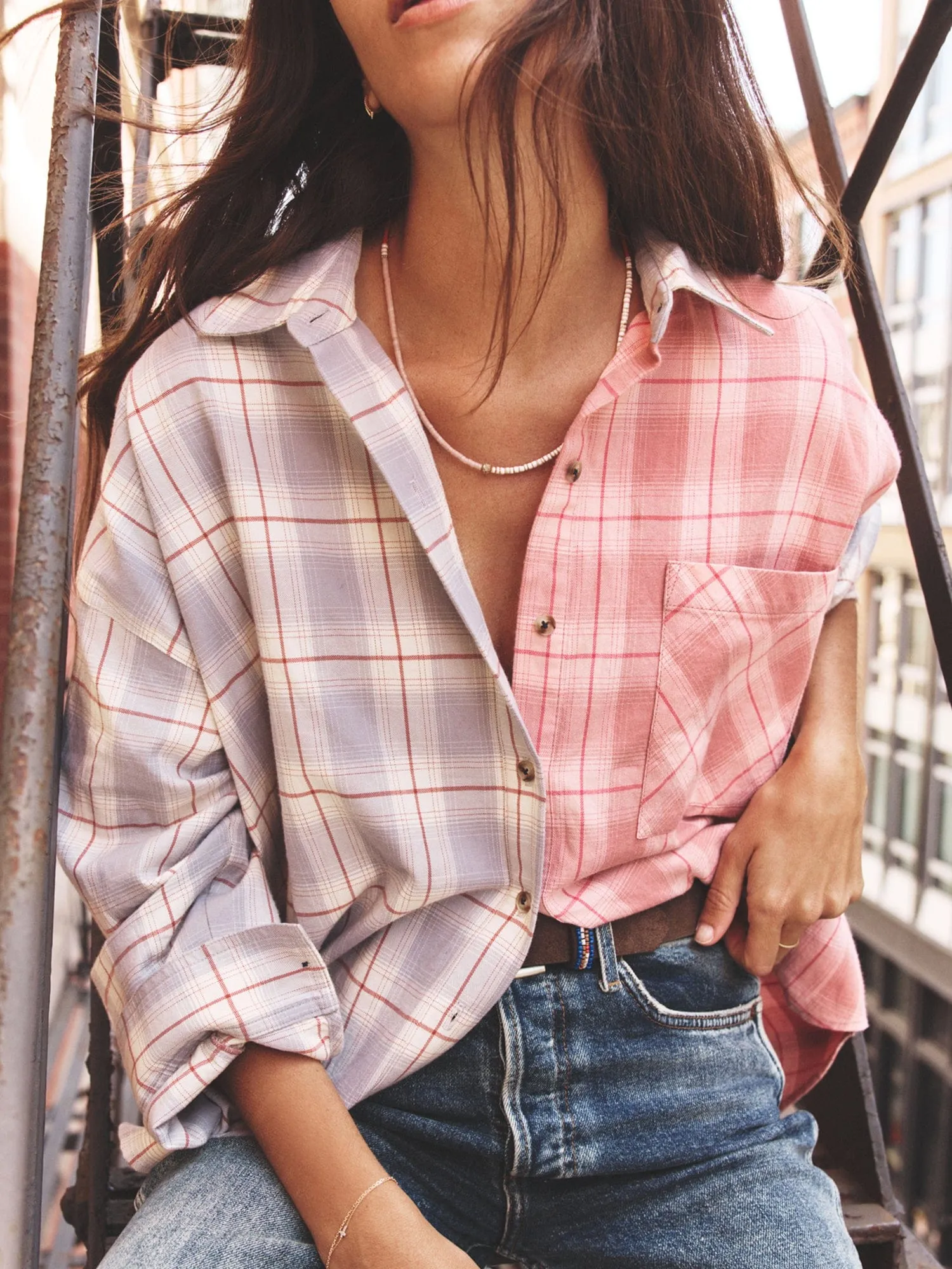 Patchwork Phillipa Shirt sold by XiRENA product image thumbnail 2