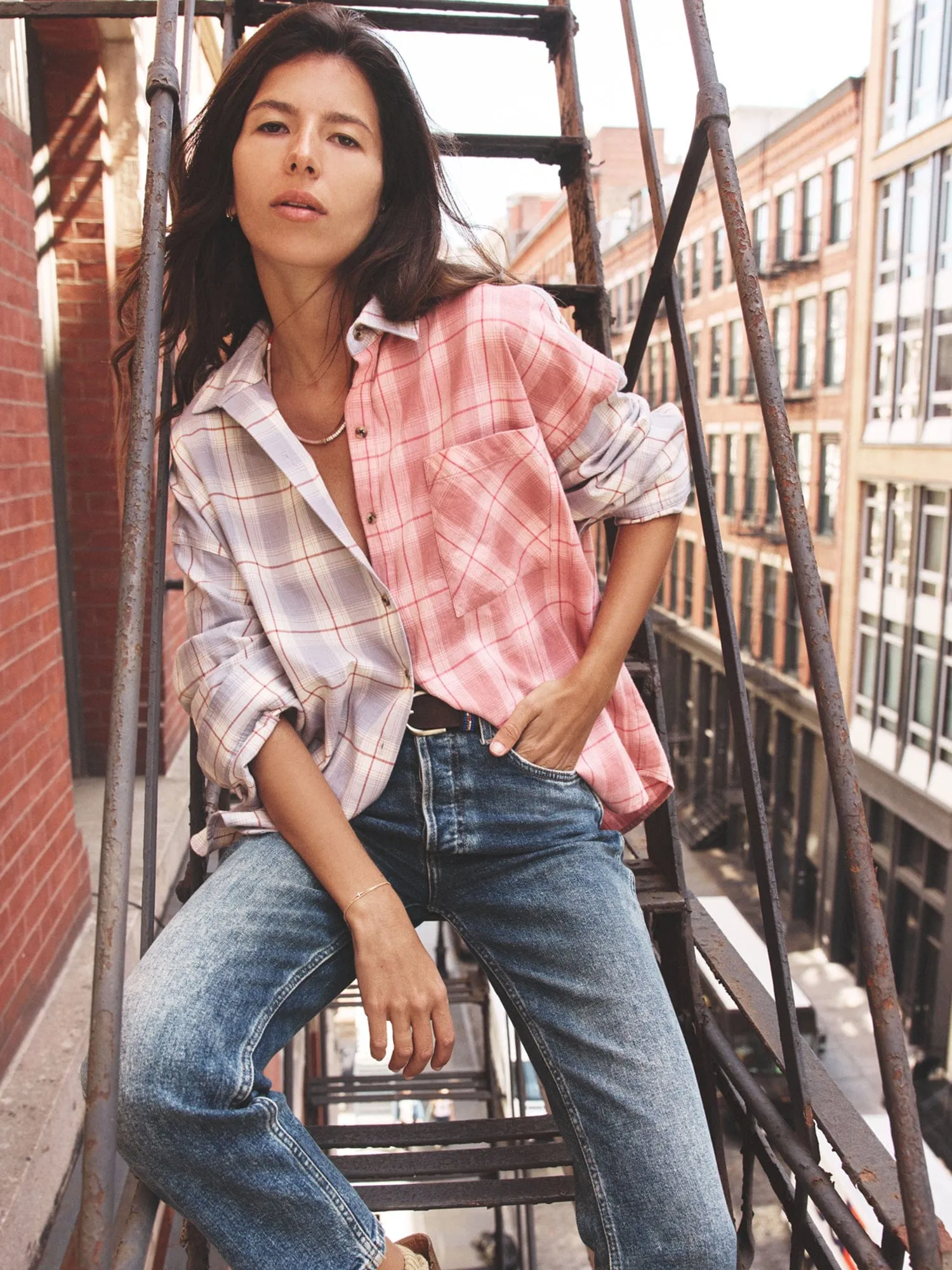 Patchwork Phillipa Shirt sold by XiRENA product image thumbnail 4