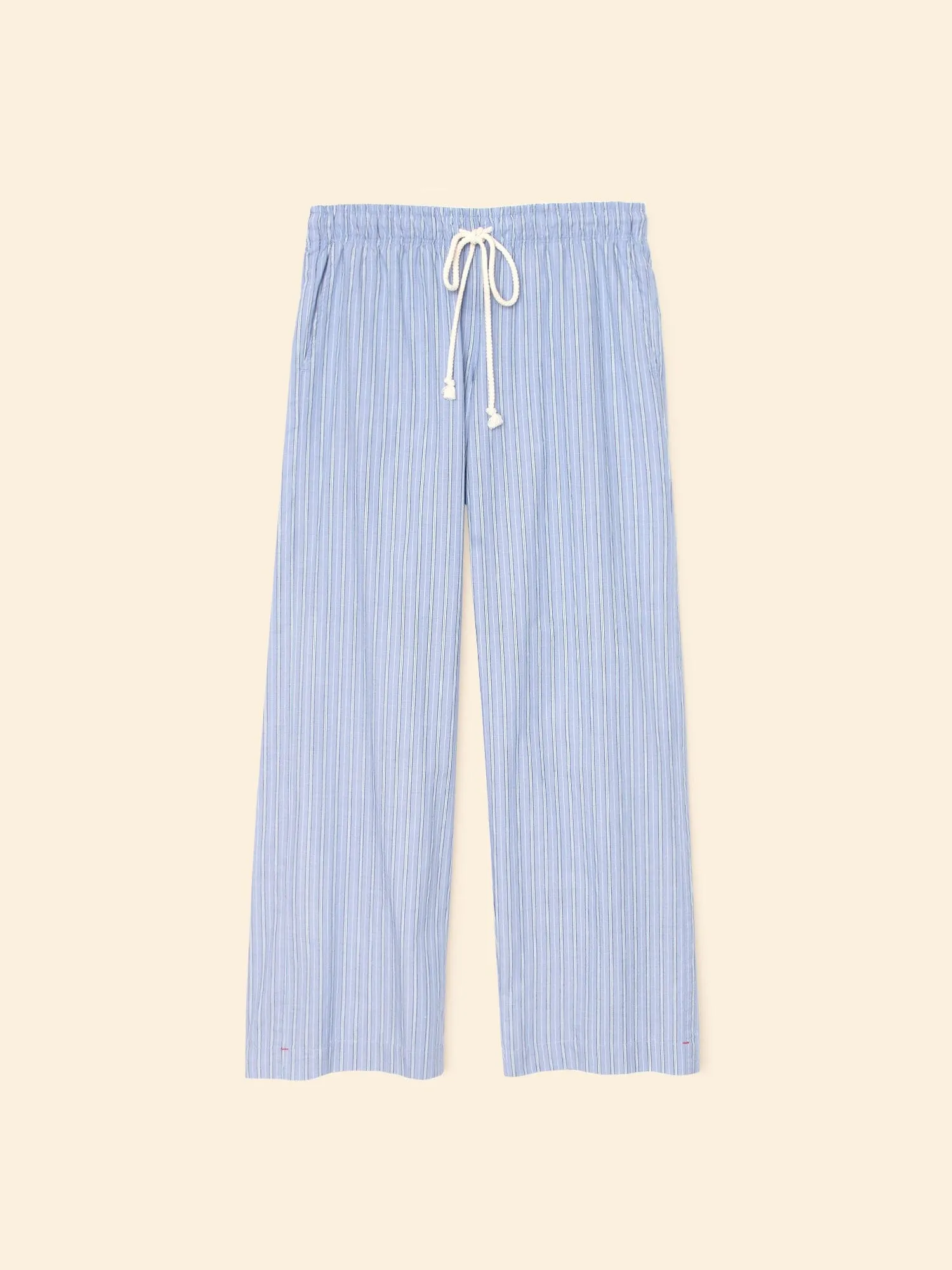 Chambray Teal Stripe Brinna Pant sold by XiRENA product image thumbnail 3
