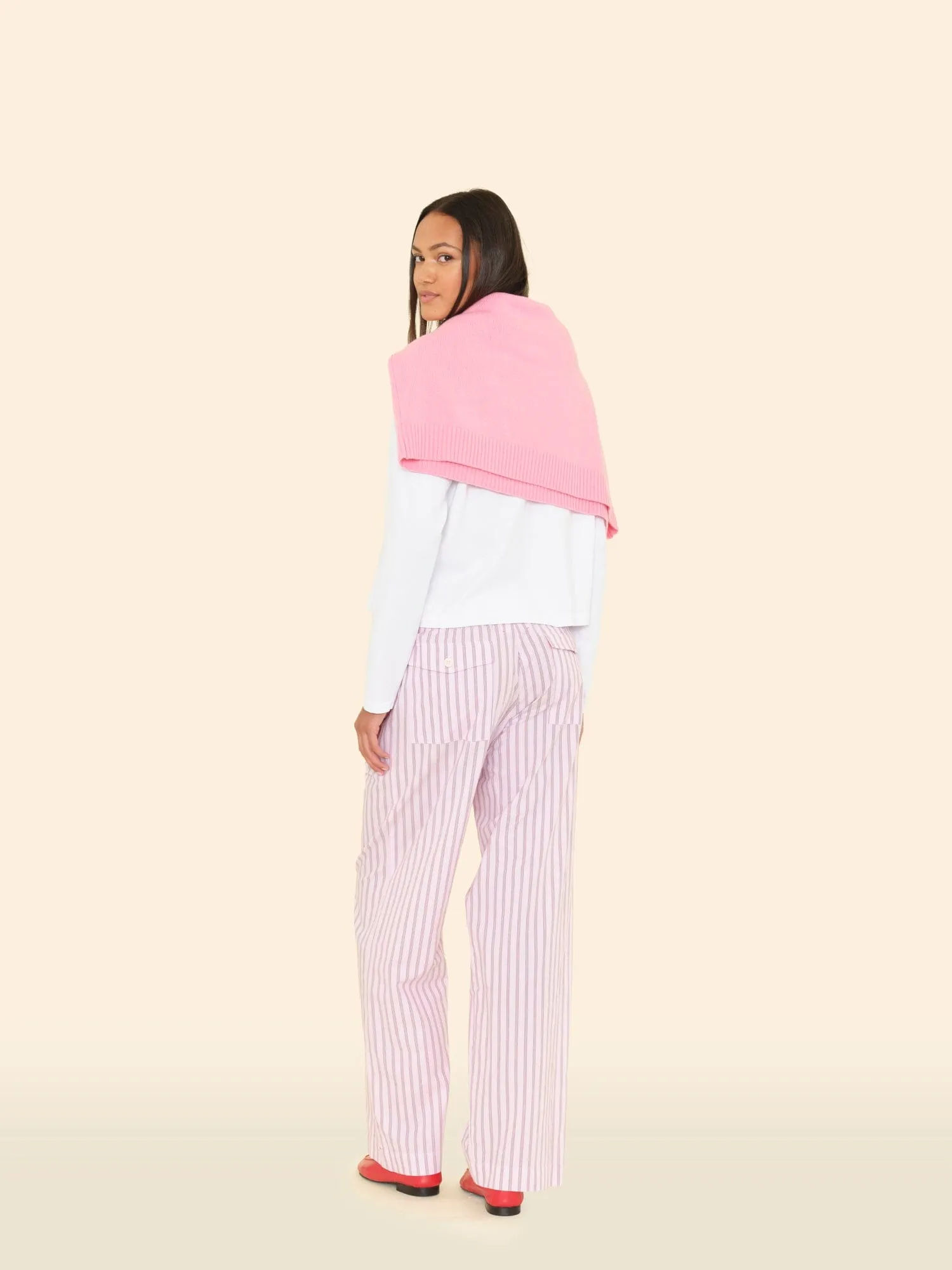 Blush Cherry Stripe Brinna Pant sold by XiRENA product image thumbnail 3
