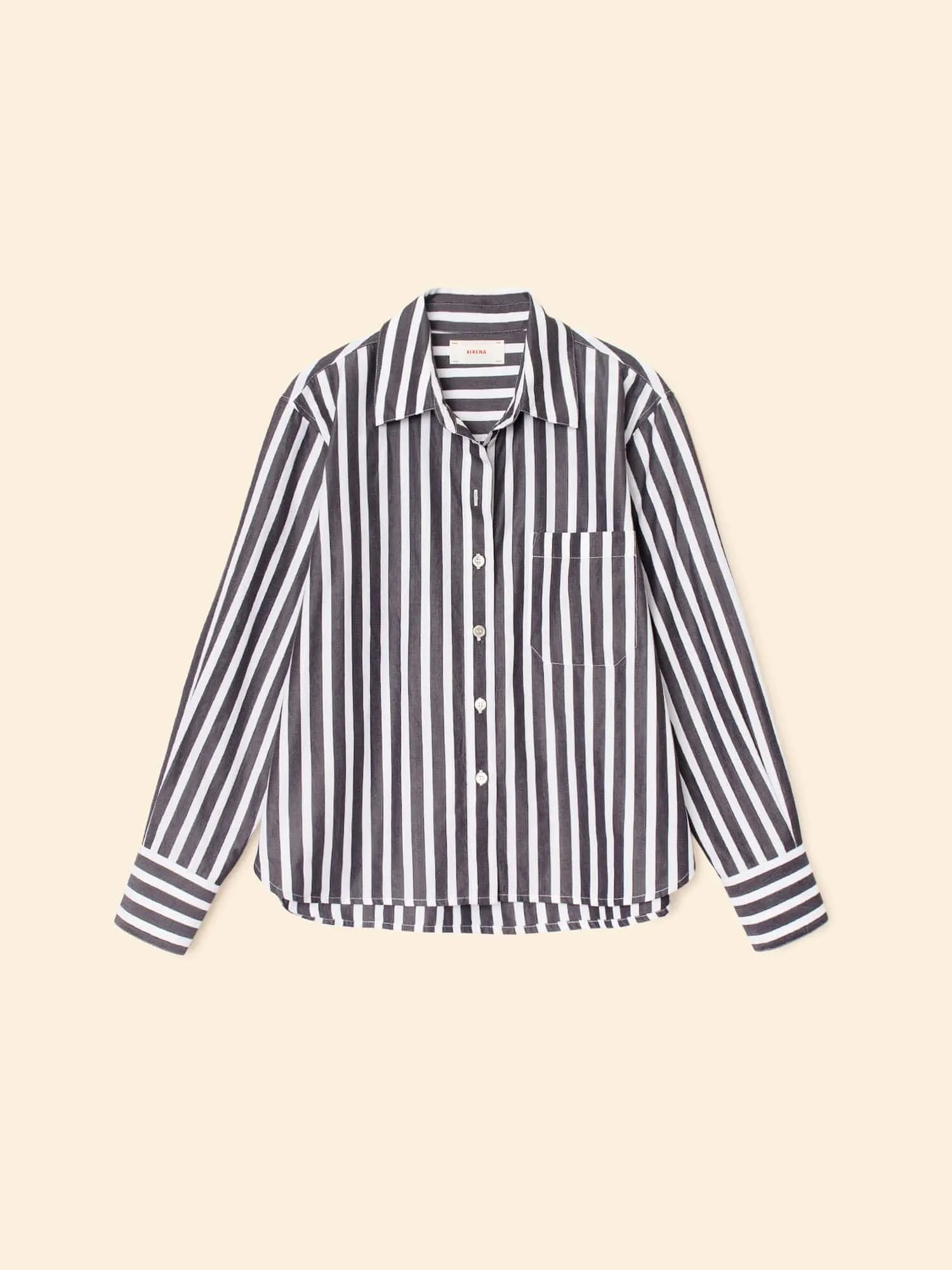 Ink Stripe Monroe Shirt sold by XiRENA product image thumbnail 3