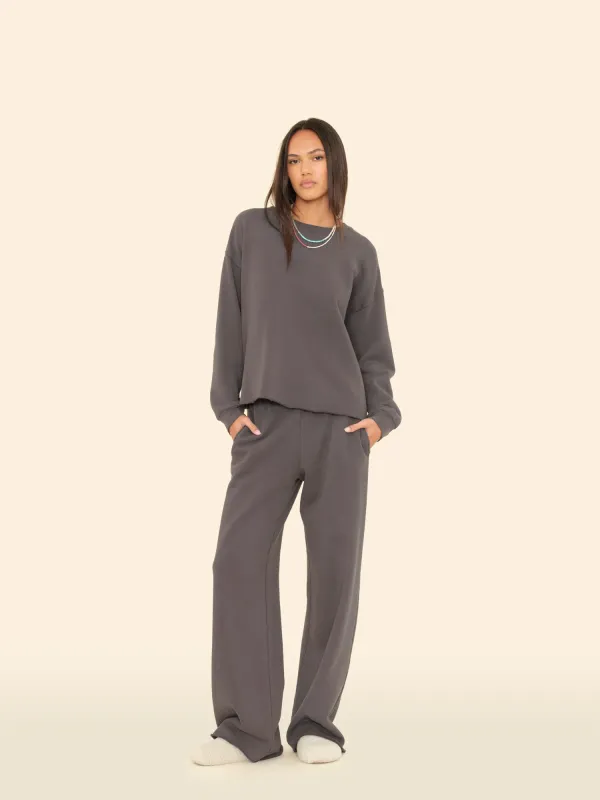 Slate Grey Emmette Sweatpant sold by XiRENA