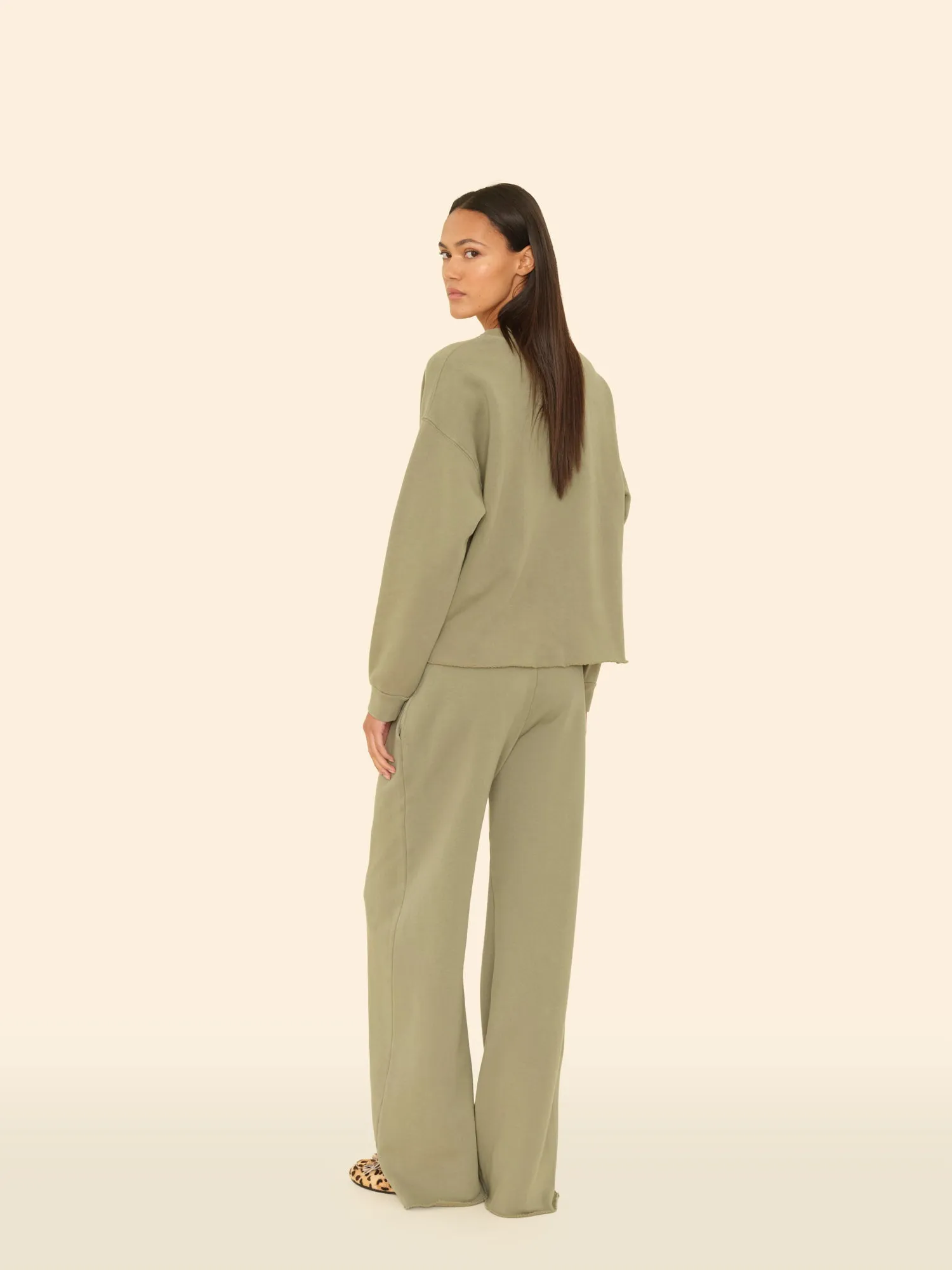 Olive Leaf Emmette Sweatpant sold by XiRENA product image thumbnail 2