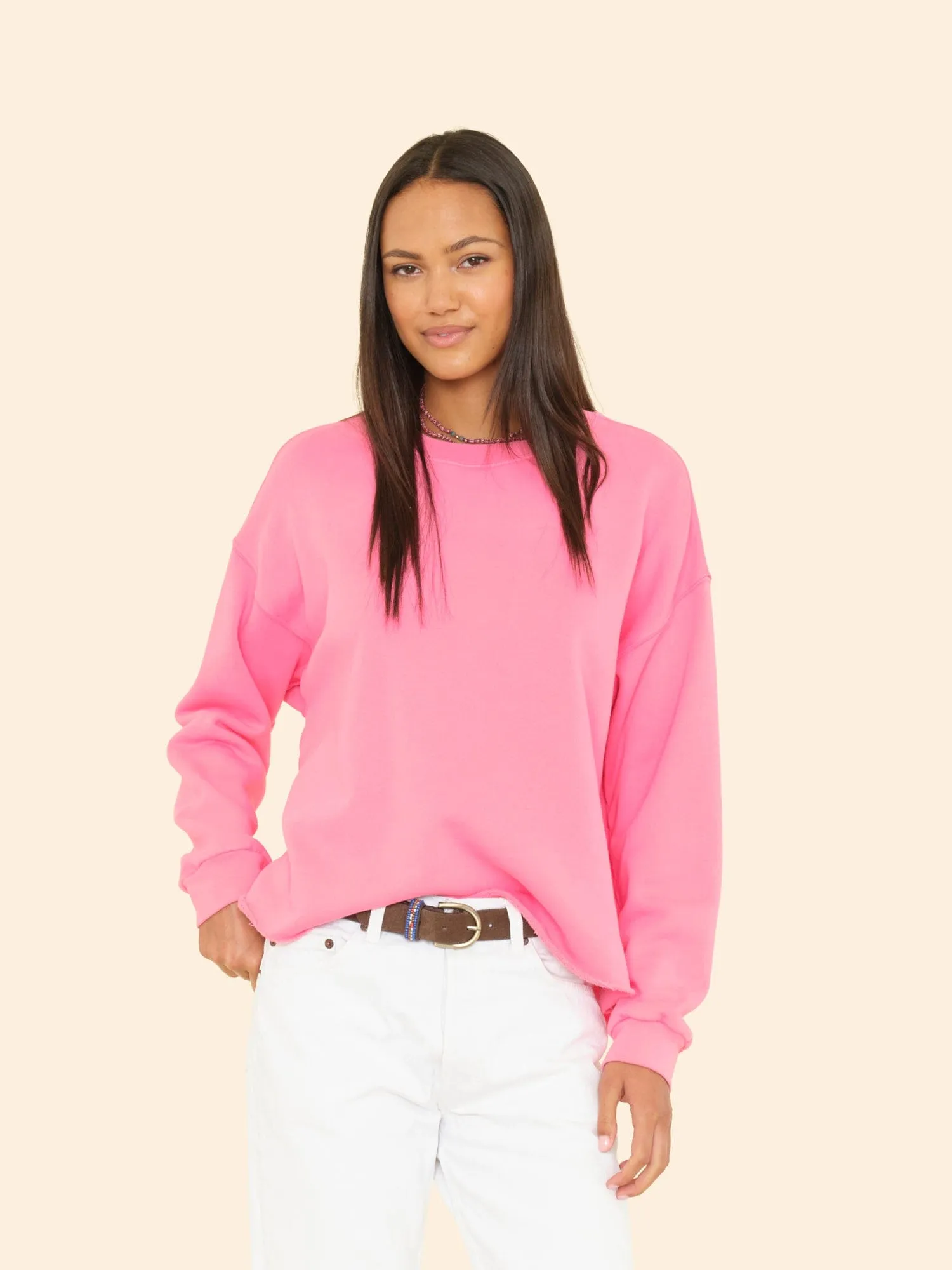 Pink Bloom Honor Sweatshirt sold by XiRENA