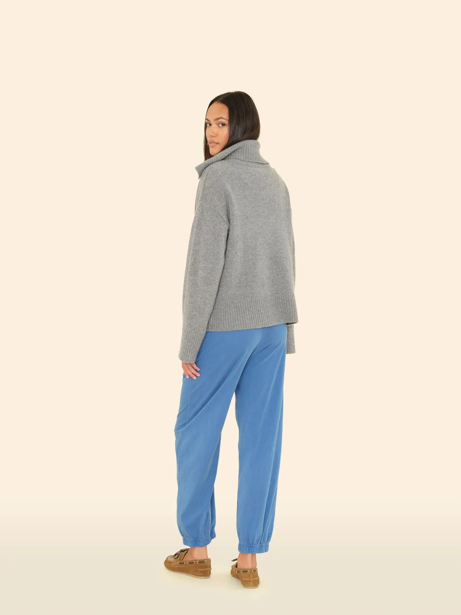 Vintage Storm Blue Crispin Pant sold by XiRENA product image thumbnail 3