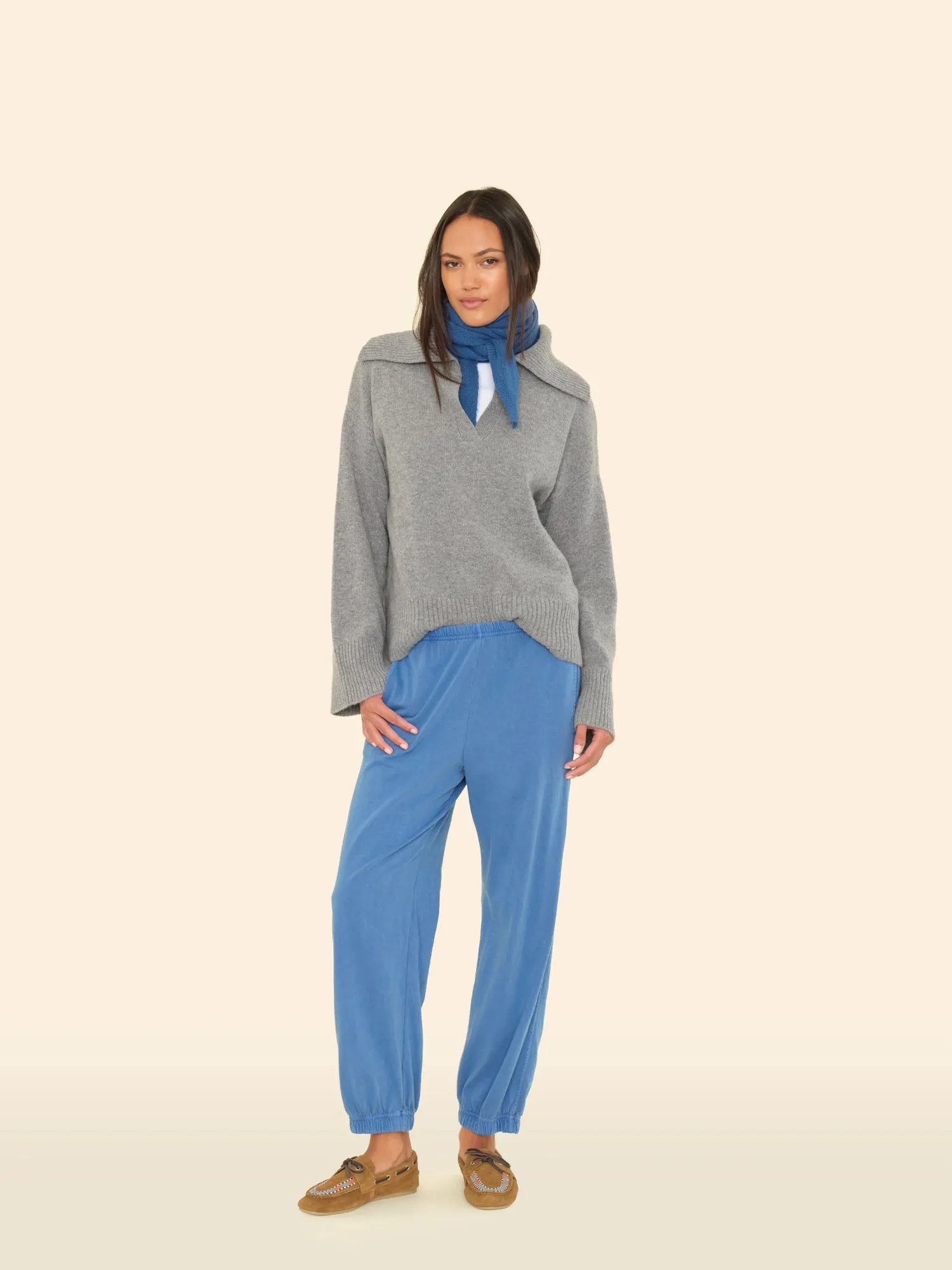 Vintage Storm Blue Crispin Pant sold by XiRENA