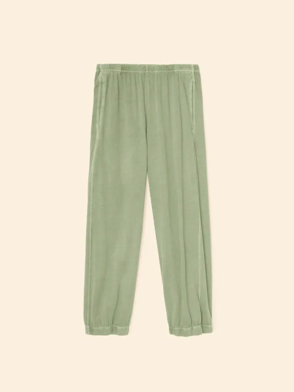 Vintage Olive Leaf Crispin Pant made by XiRENA