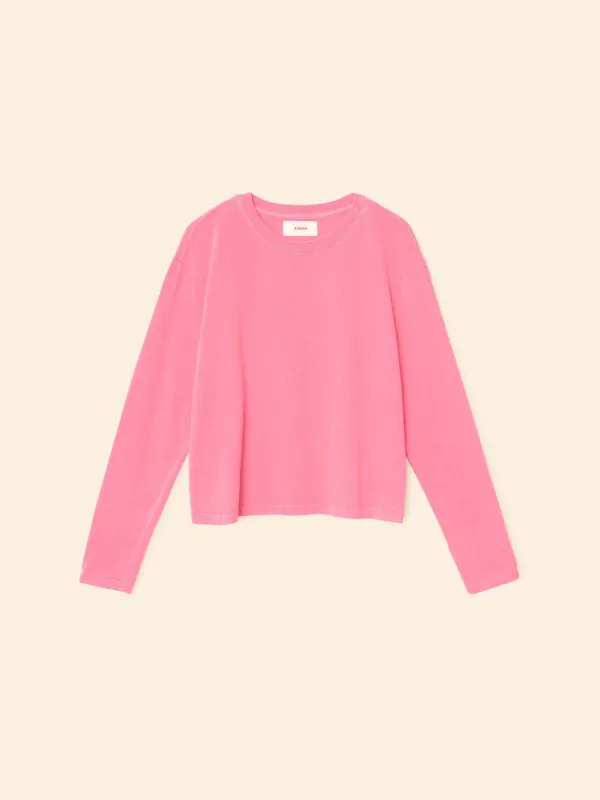 Vintage Pink Bloom Terrance Tee sold by XiRENA