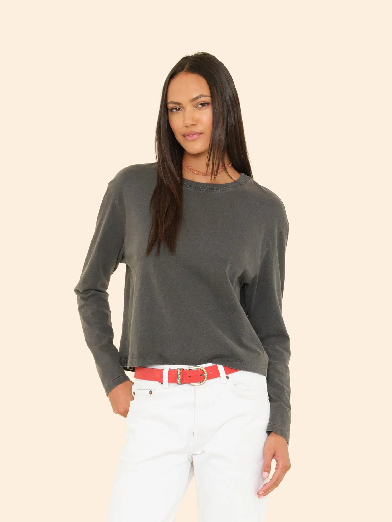 Vintage Black Terrance Tee sold by XiRENA