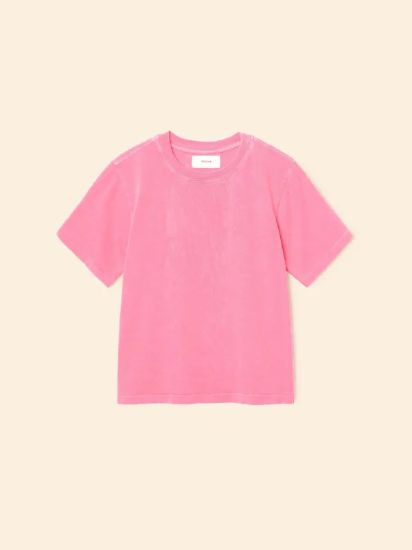 Vintage Pink Bloom Georgy Tee sold by XiRENA