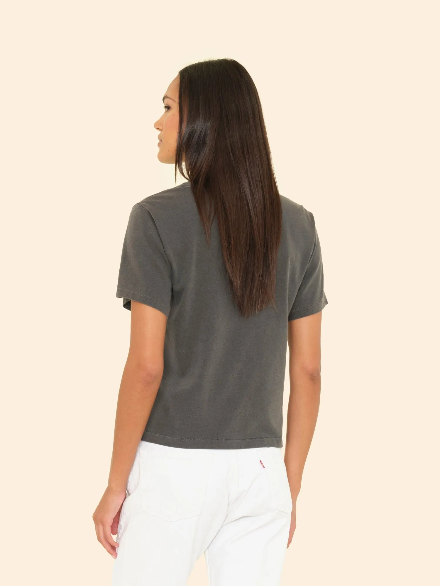 Vintage Black Georgy Tee sold by XiRENA product image thumbnail 2