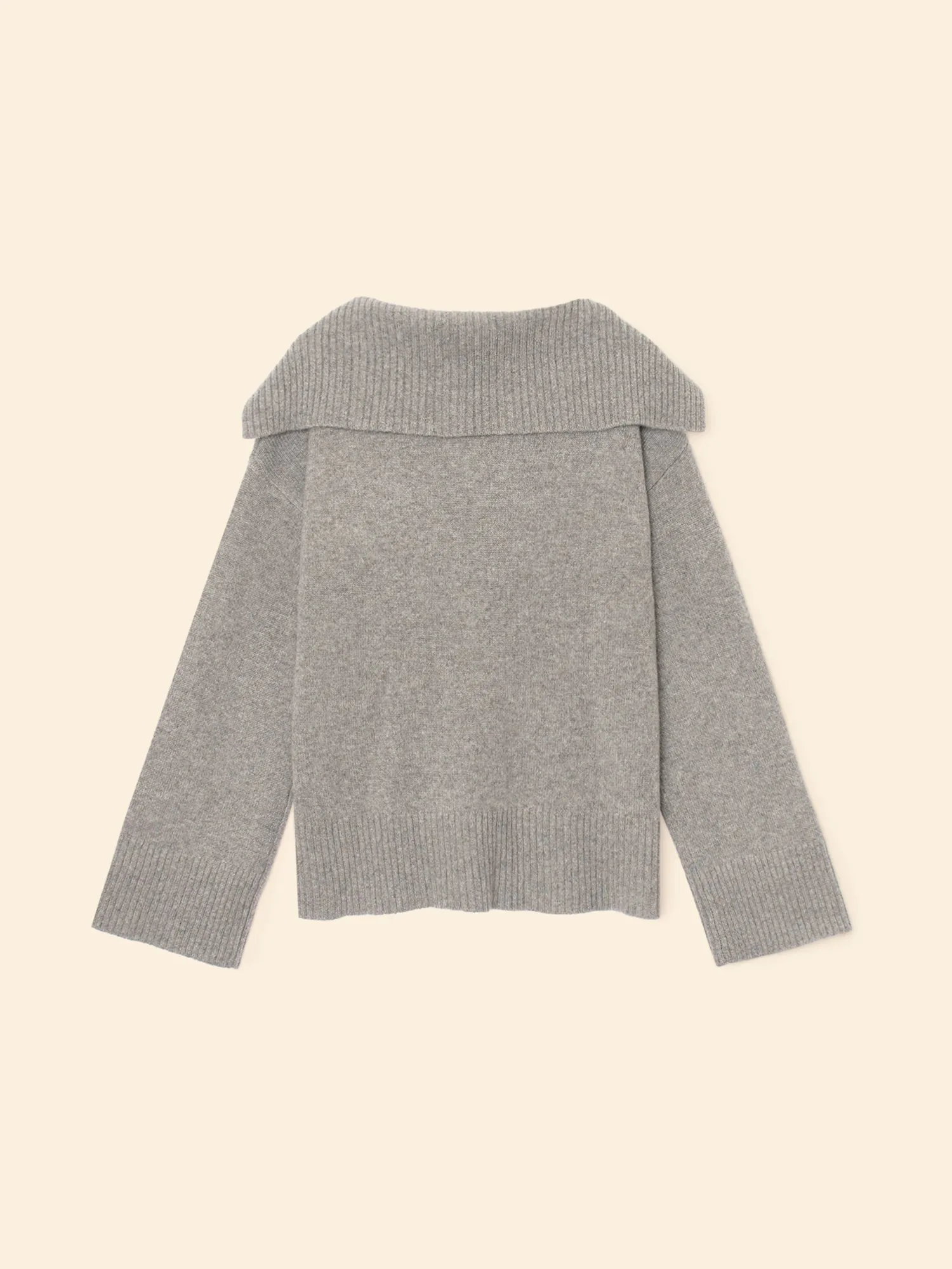 Flannel Grey Heather Mattia Sweater sold by XiRENA product image thumbnail 5