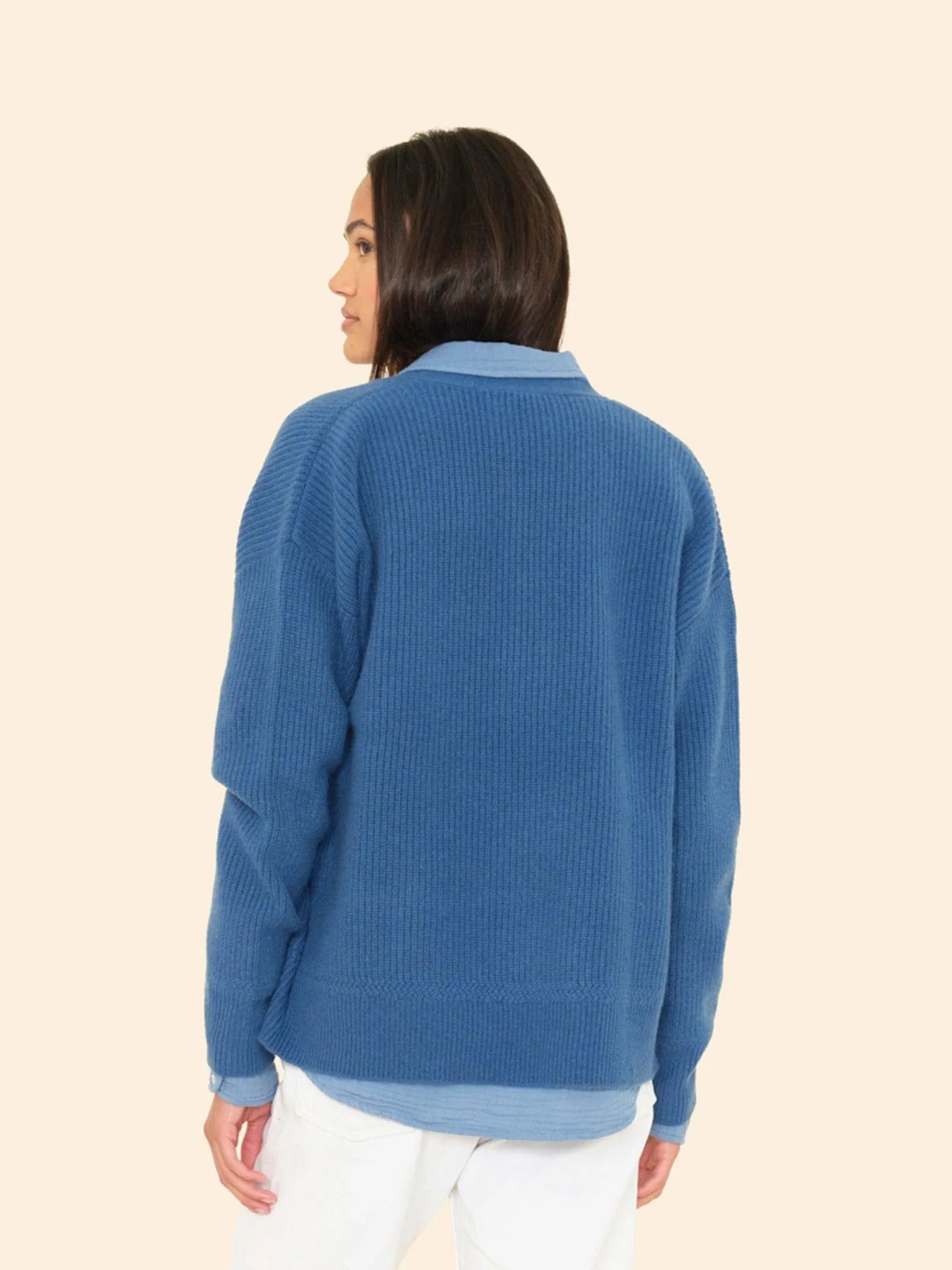Lagoon Blue Ramona Cardigan sold by XiRENA product image thumbnail 2