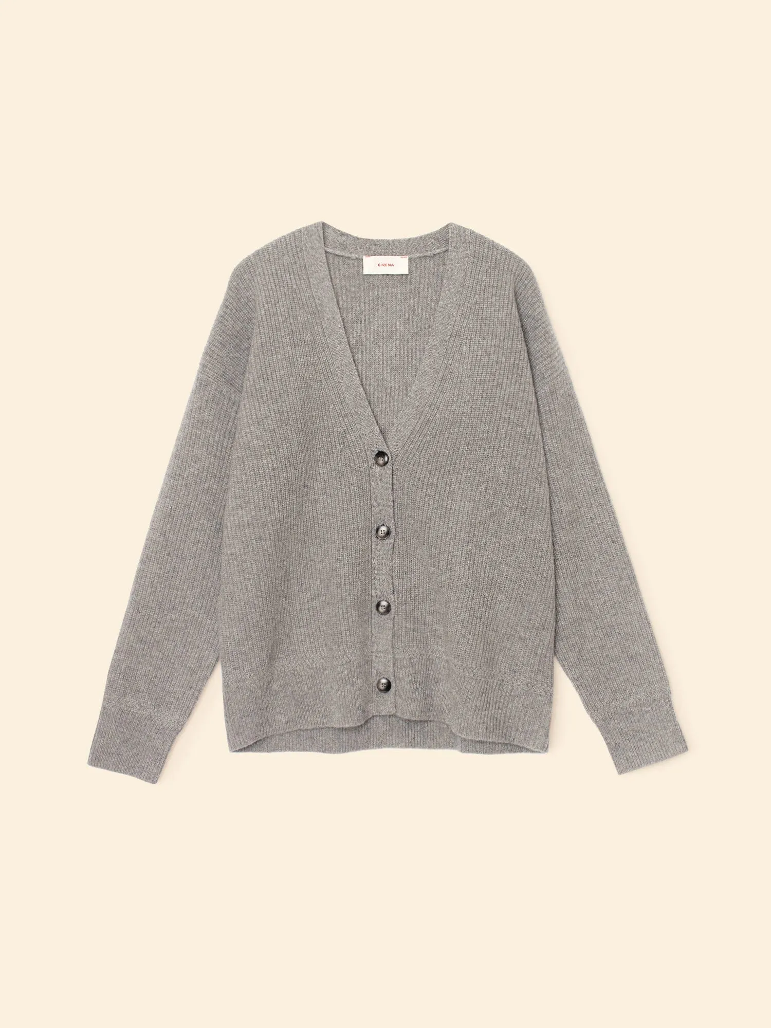 Flannel Grey Heather Ramona Cardigan sold by XiRENA product image thumbnail 4