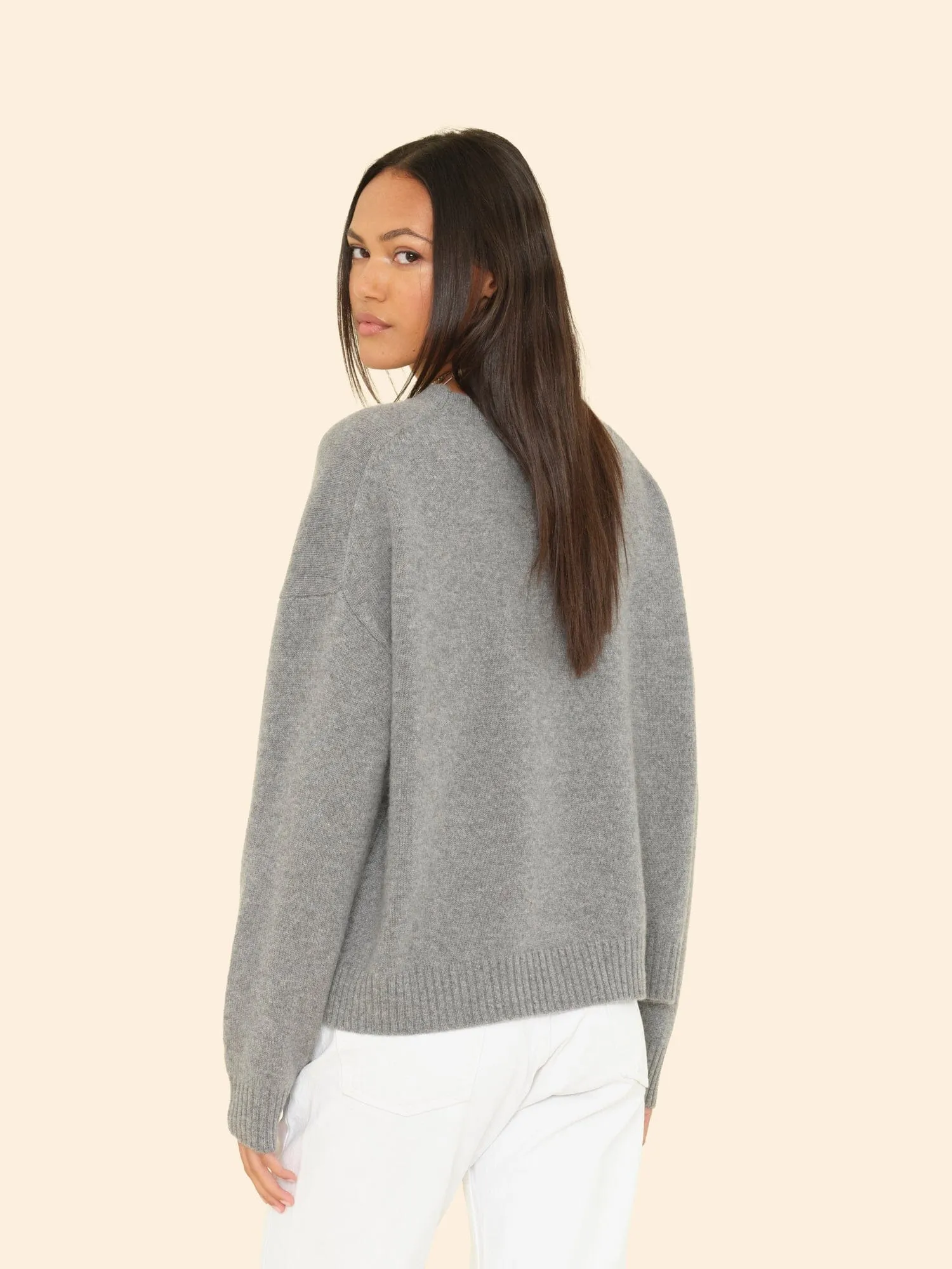 Flannel Grey Heather Lela Sweater sold by XiRENA product image thumbnail 2