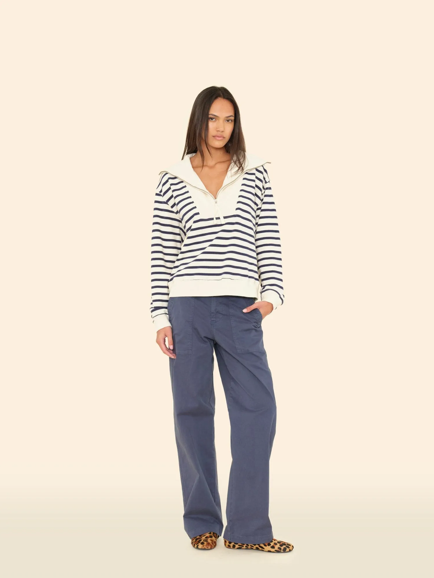 Blue Moon Florian Twill Pant sold by XiRENA