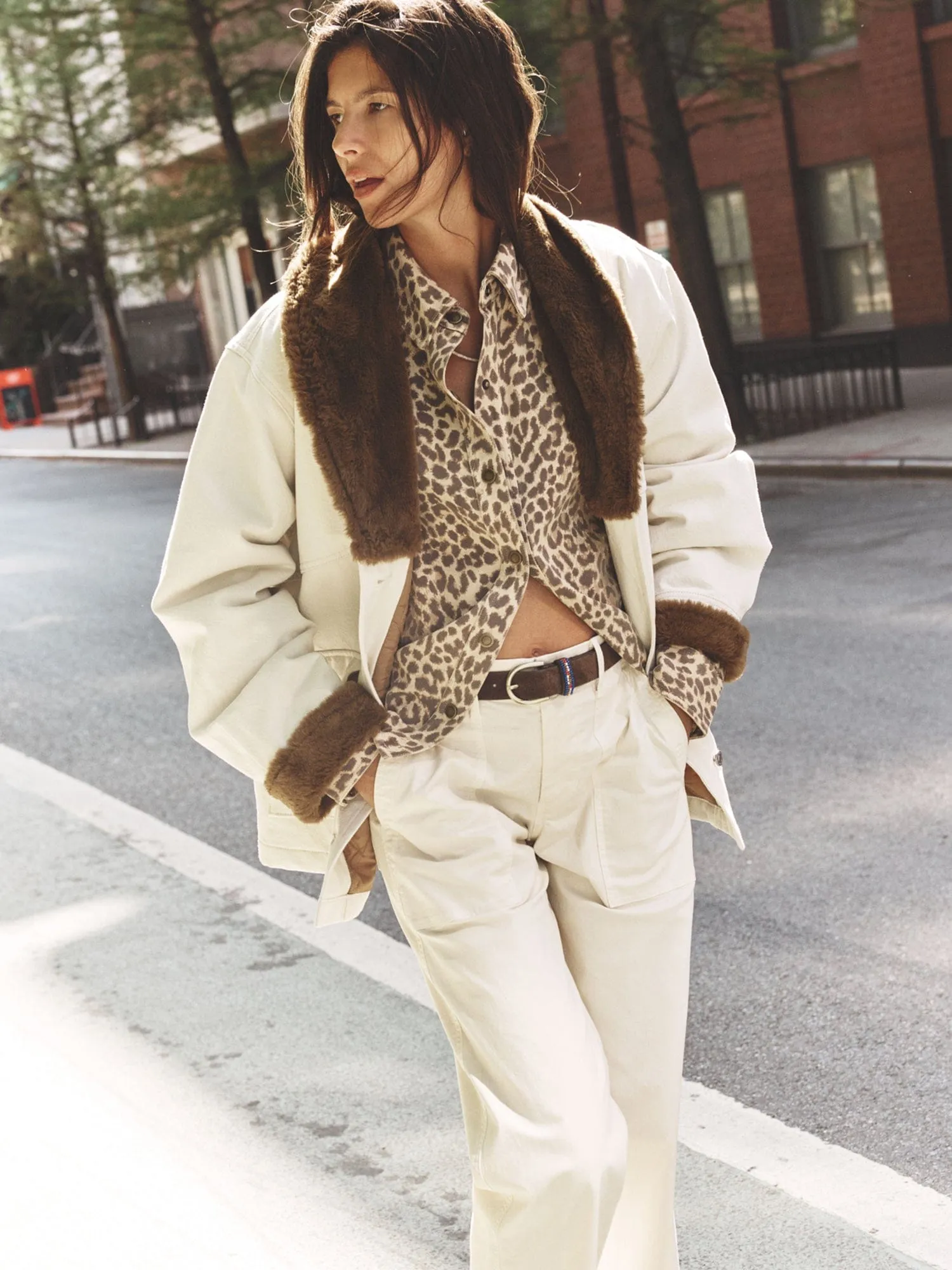 Vintage White Edwin Denim Jacket sold by XiRENA product image thumbnail 4