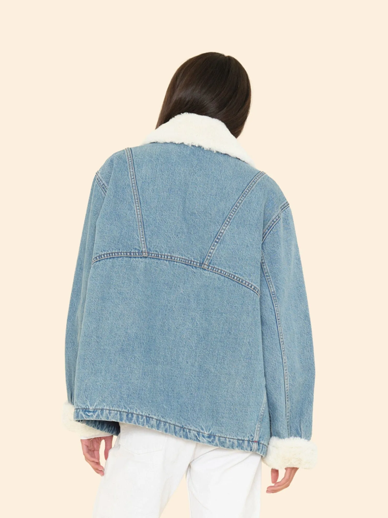 Twilight Blue Edwin Denim Jacket sold by XiRENA product image thumbnail 2